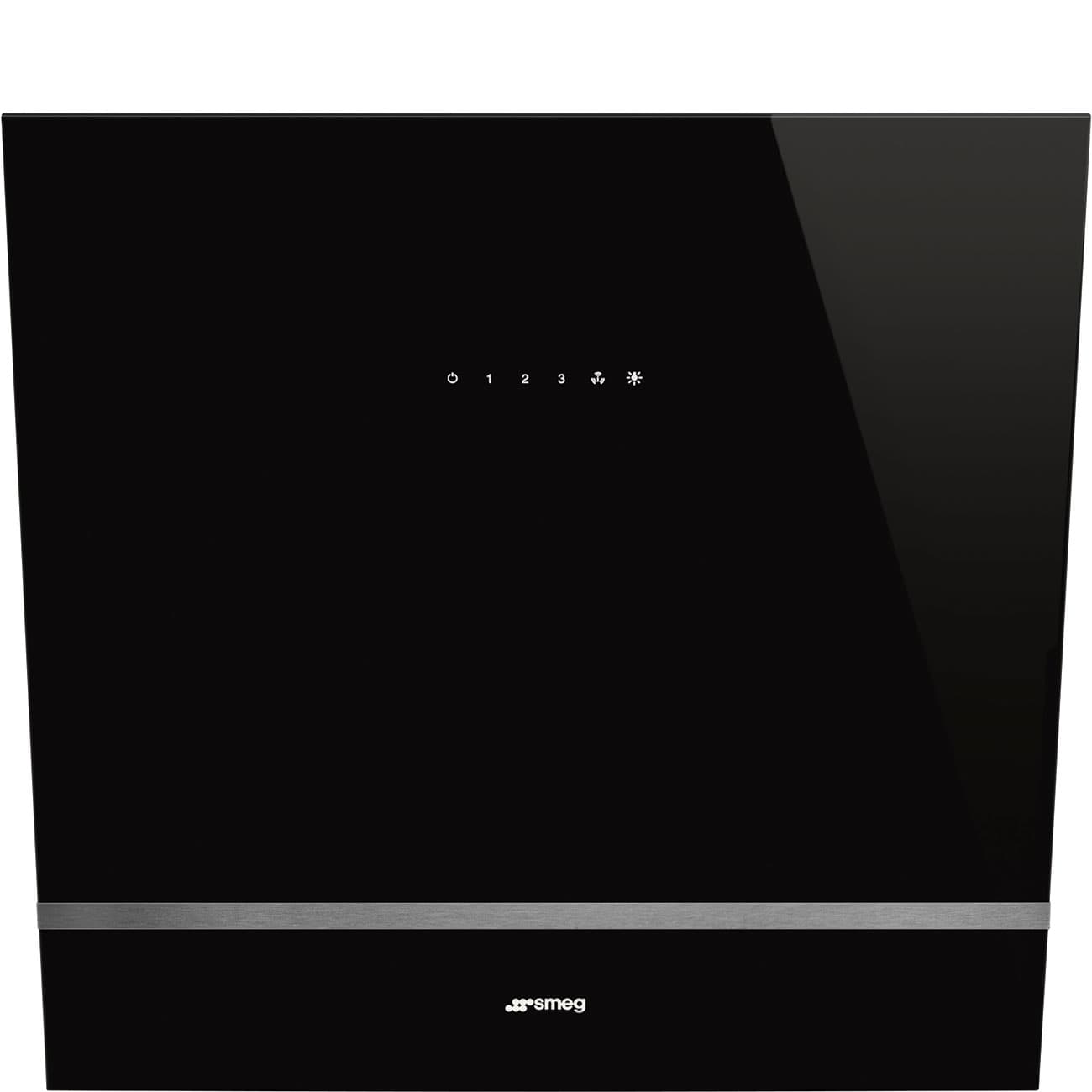 SMEG KV26N wand afzuigkap, Zwart