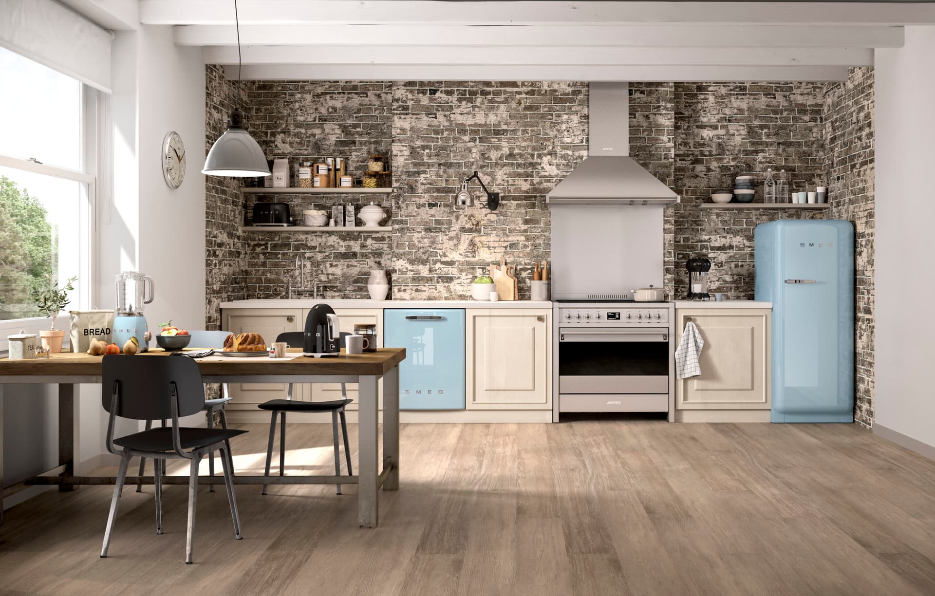 SMEG KITC9X9-1 achterwand (afbeelding 3 van 5)
