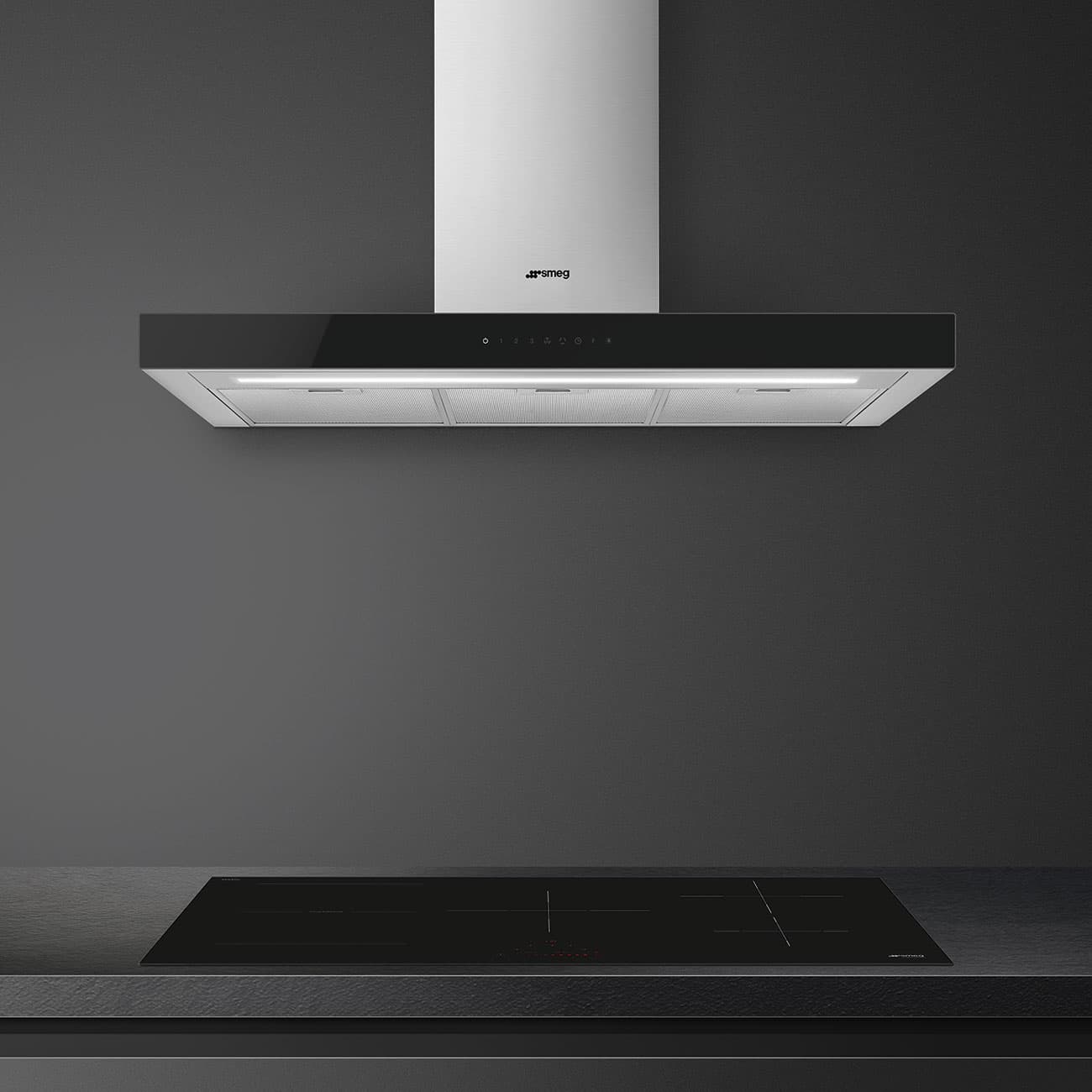 SMEG SI1M4854D kookplaat, Zwart (afbeelding 3 van 4)