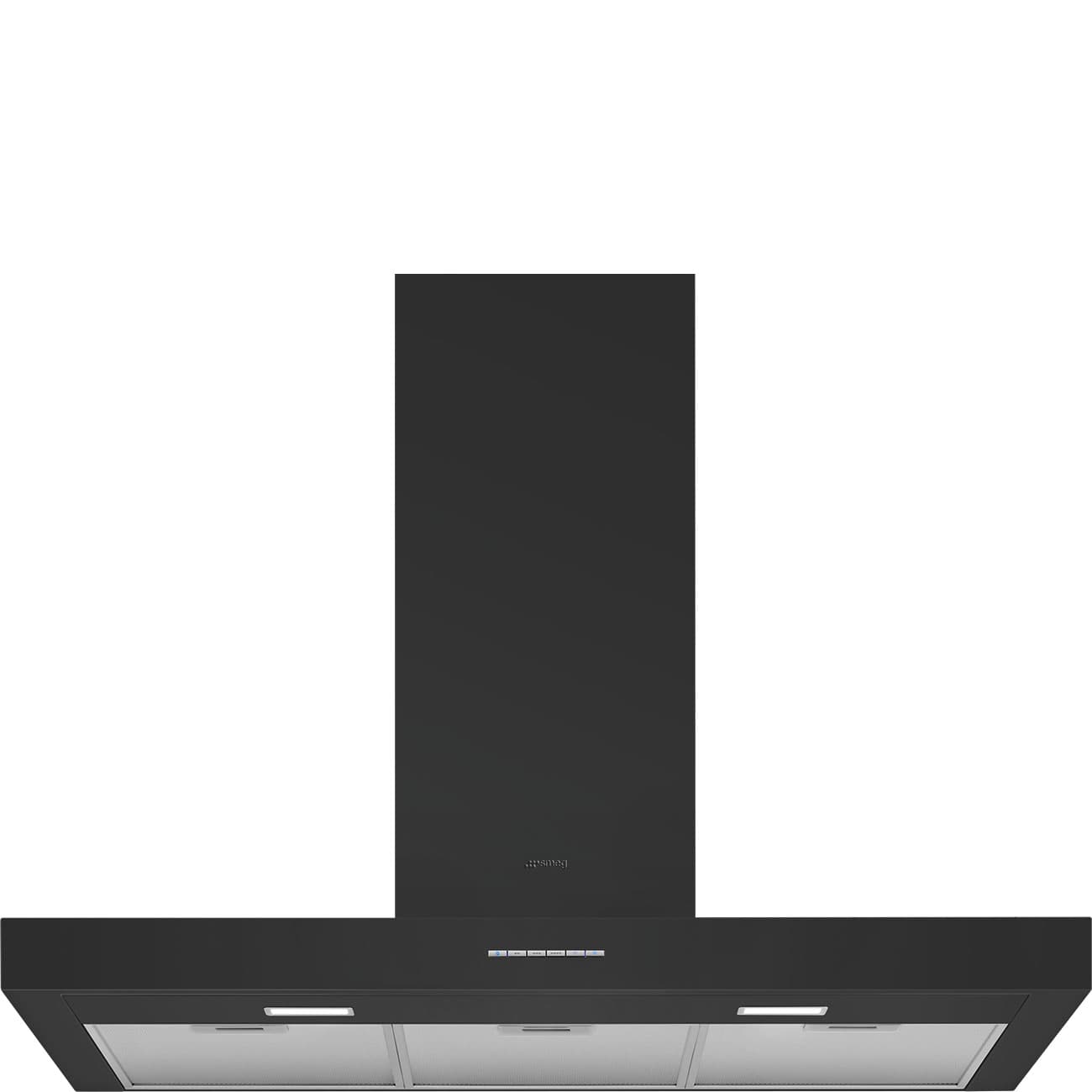 SMEG KBT900AE wand afzuigkap, Antraciet