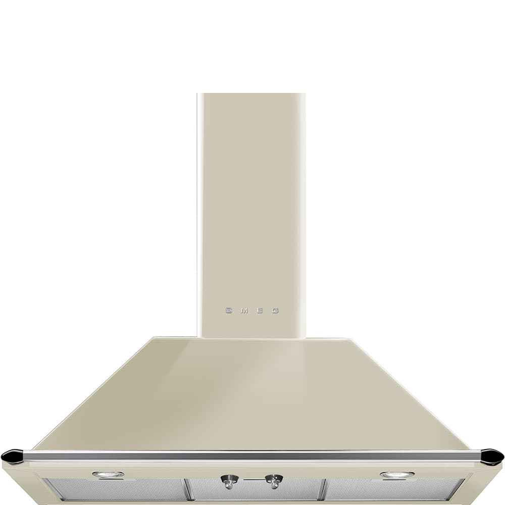 SMEG KT90PE wand afzuigkap, Creme