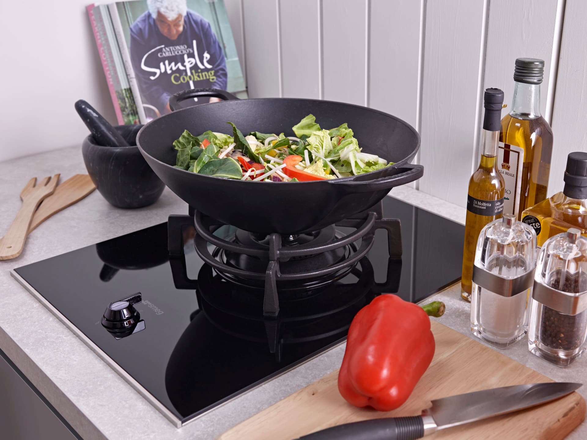 SMEG PV632CNXNLK kookplaat, Zwart (afbeelding 2 van 3)