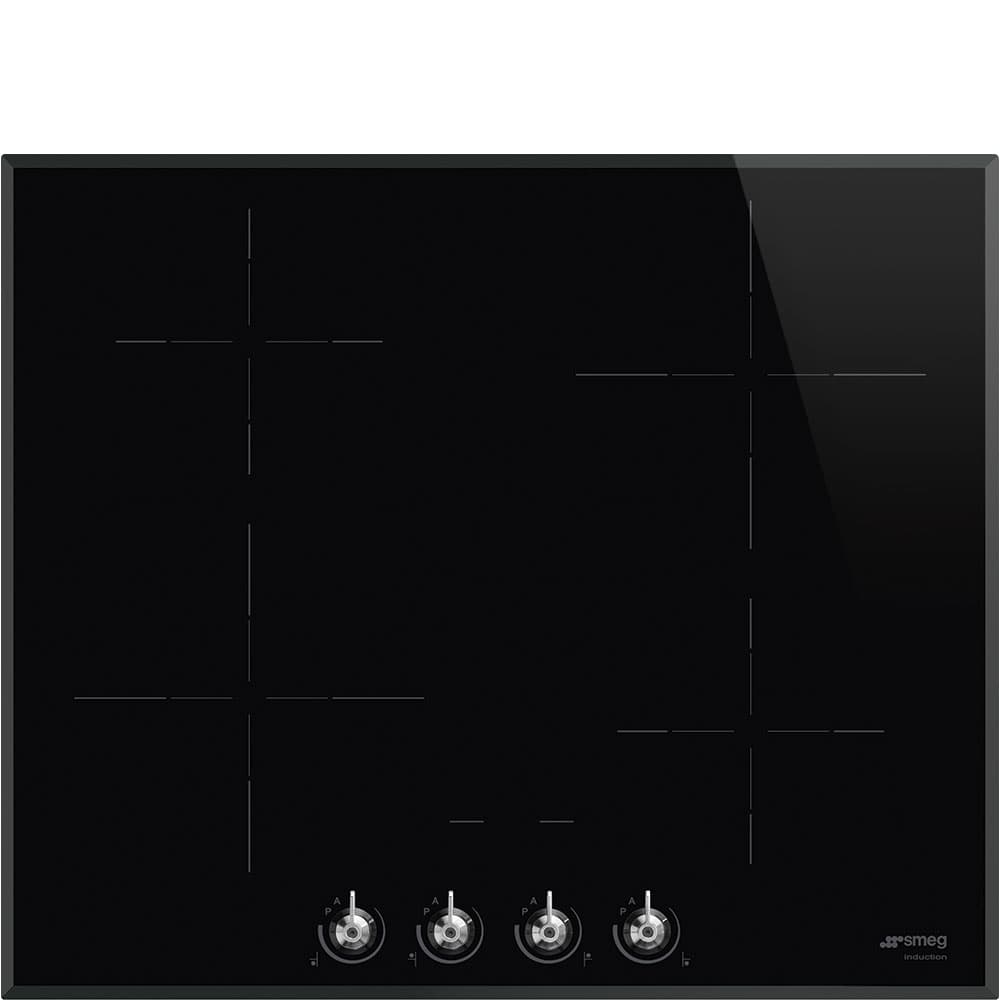 SMEG SI364BM kookplaat, Zwart