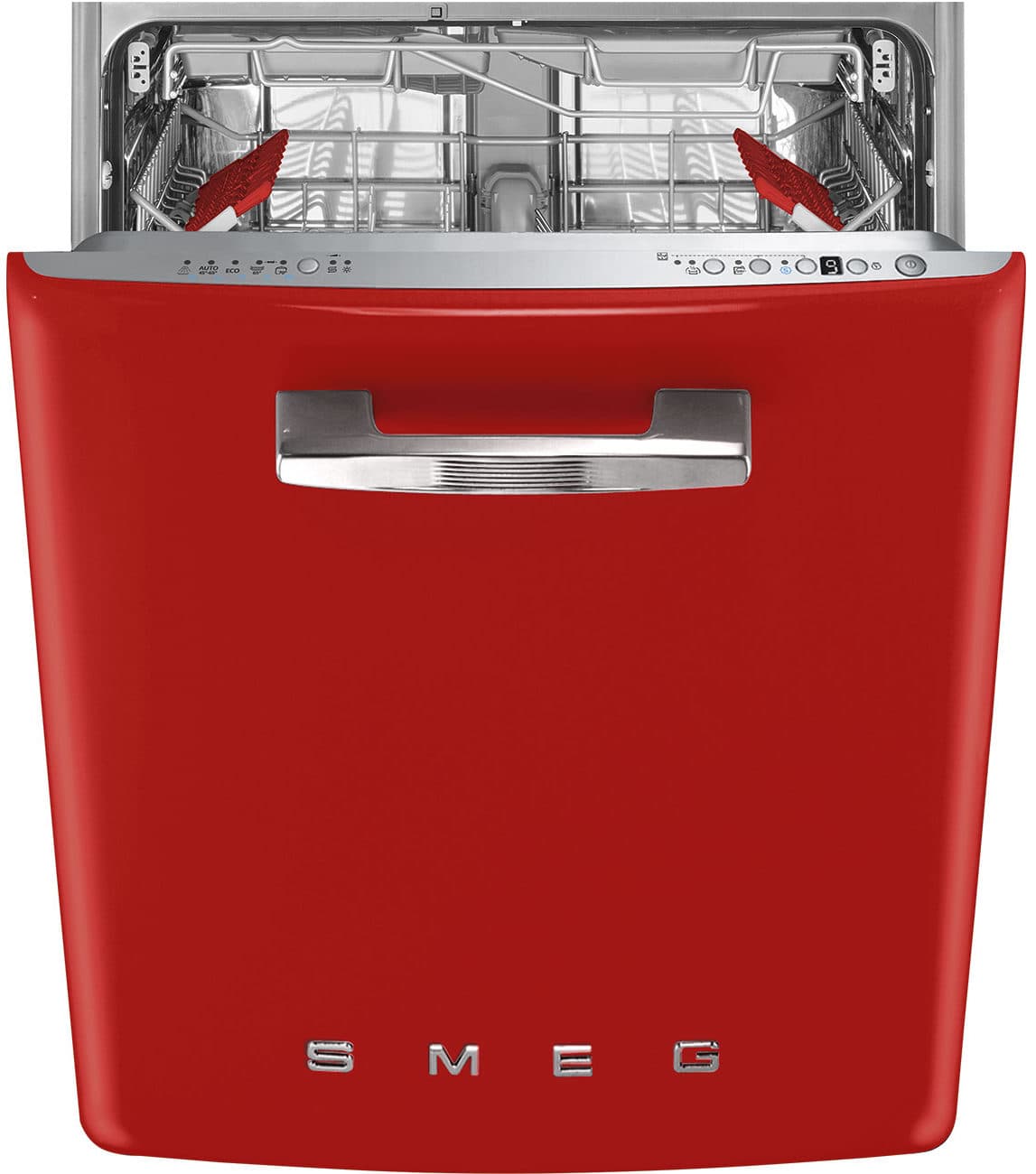 SMEG STFABRD3 vaatwasser, Rood