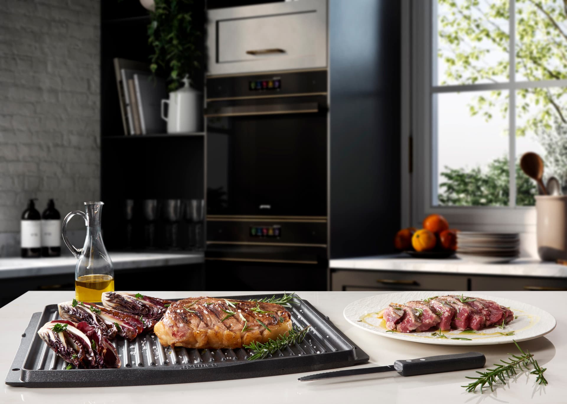 SMEG BBQ bakplaat (afbeelding 2 van 3)