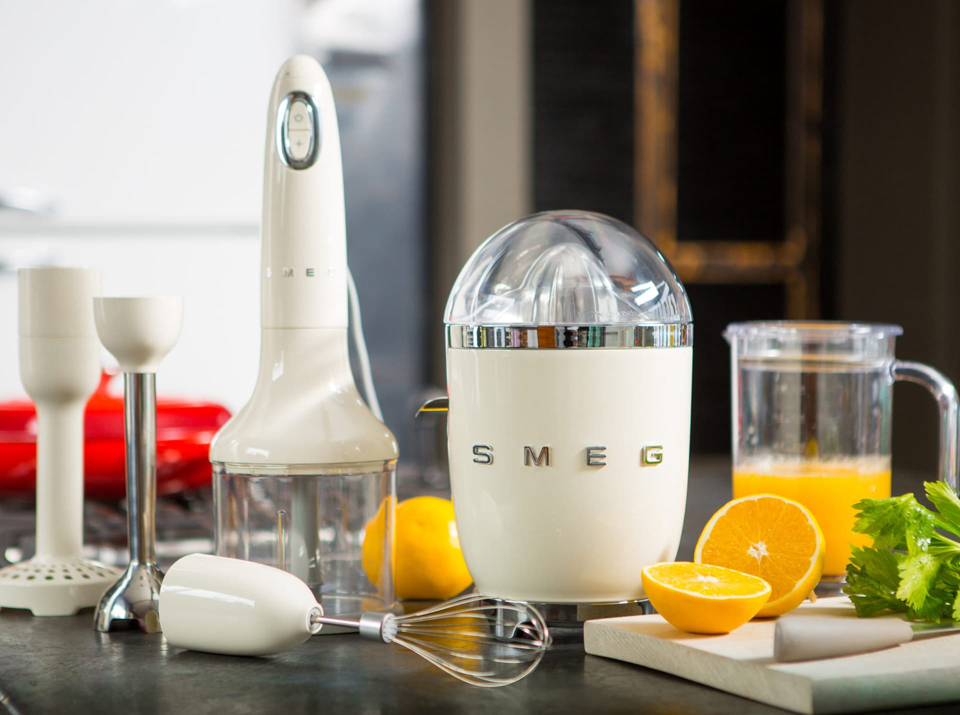 SMEG CJF11CREU citruspers crème (afbeelding 2 van 2)