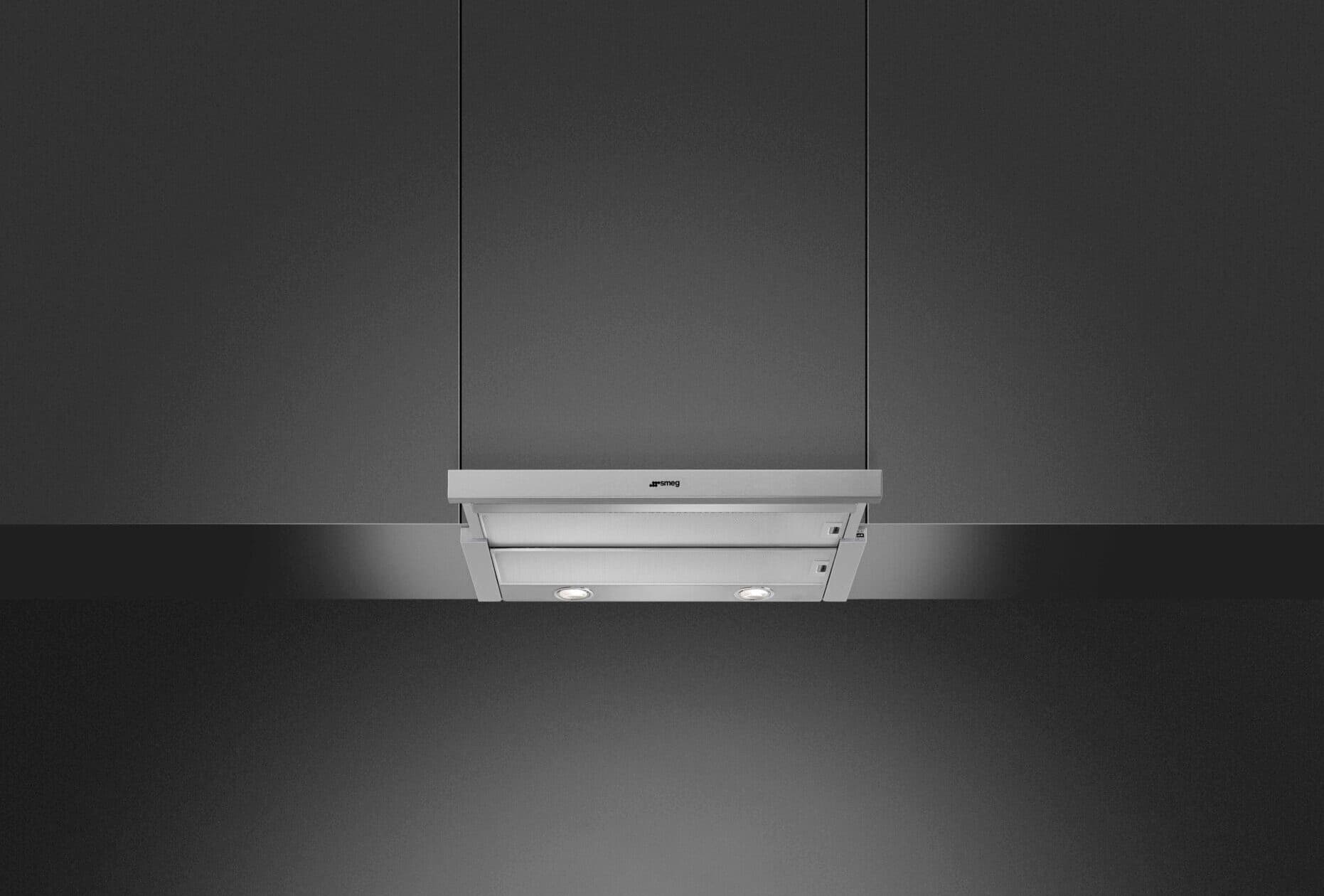 SMEG KSET600XE Vlakscherm afzuigkap, Rvs (afbeelding 2 van 3)