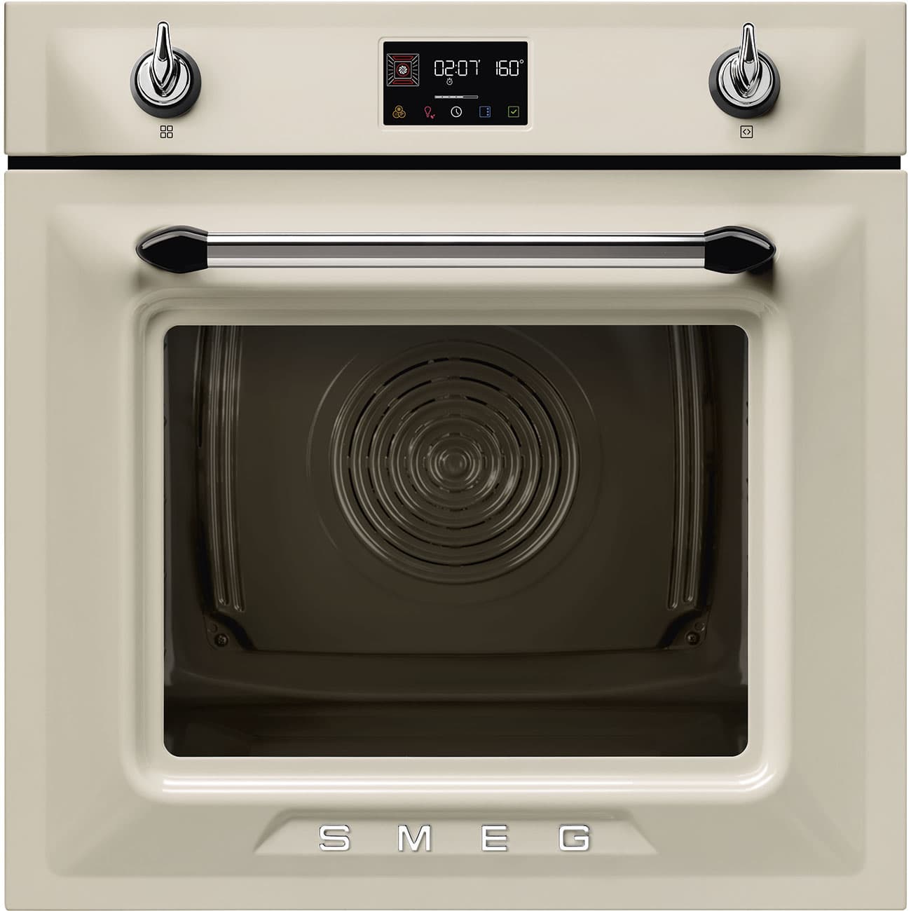 SMEG SOP6902S2PP combi-stoom oven, Creme