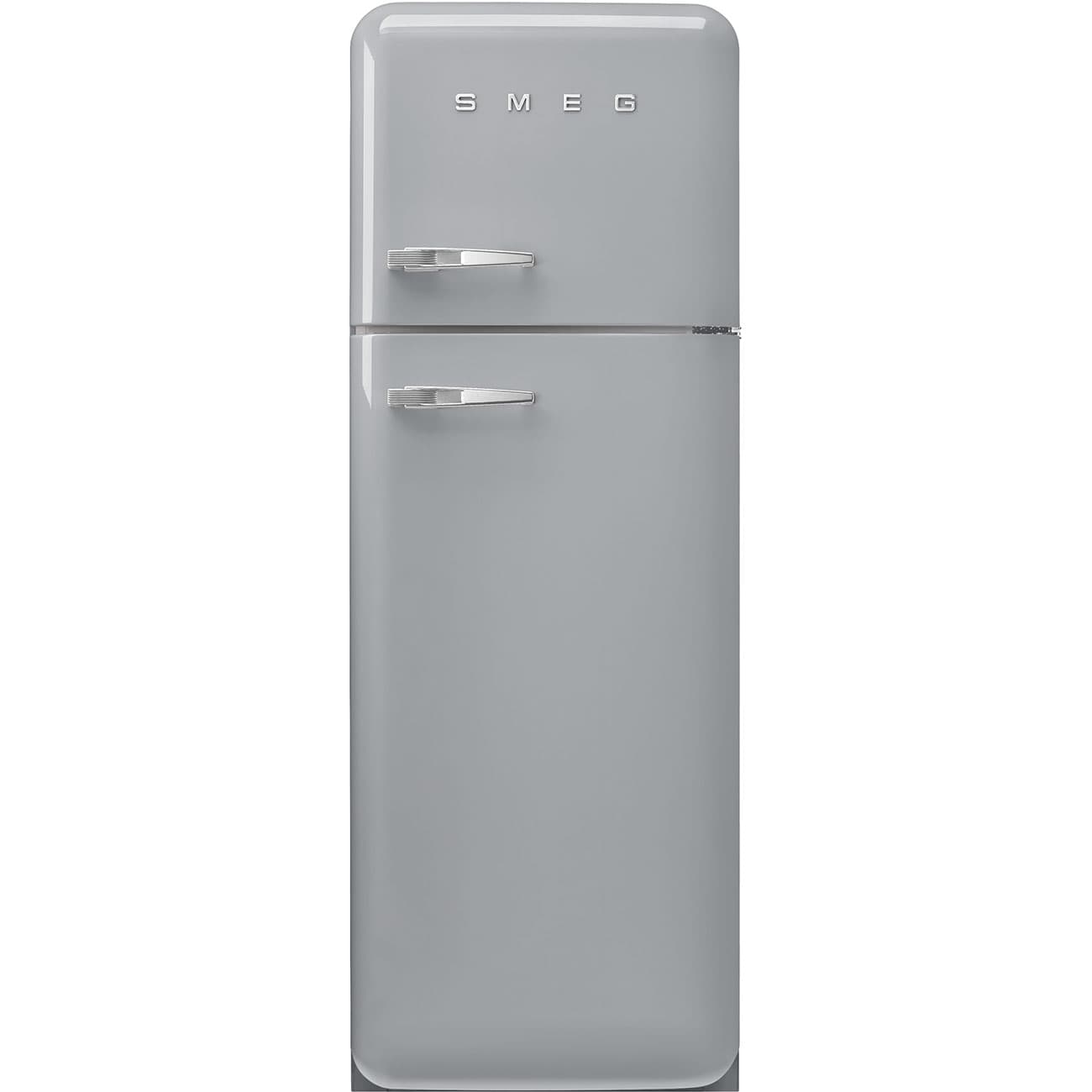 SMEG FAB30RSV6 retro koelkast, Zilver (afbeelding 1 van 6)