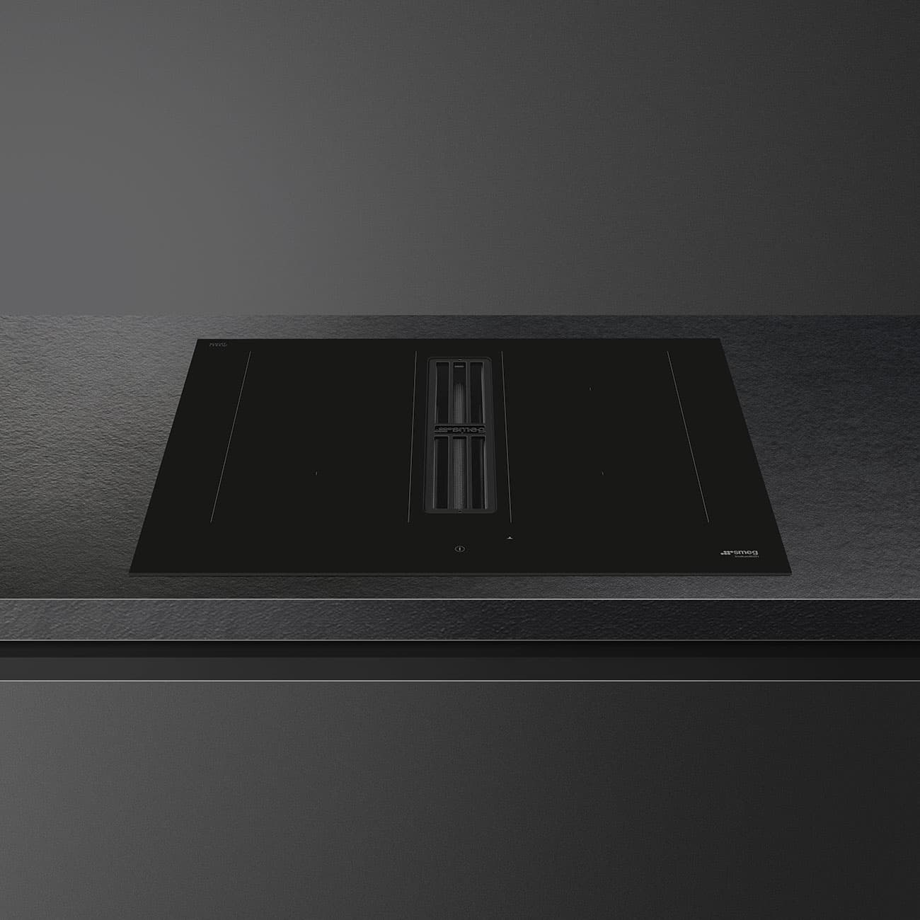 SMEG HOBD472D2 kookplaat, Zwart (afbeelding 5 van 6)