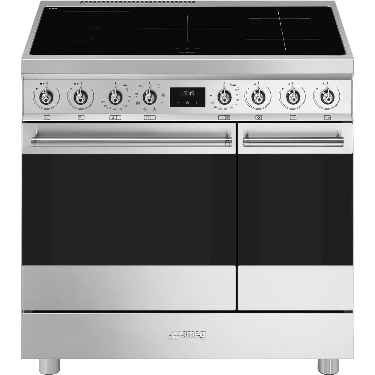 SMEG C92IMX2 fornuis, Rvs