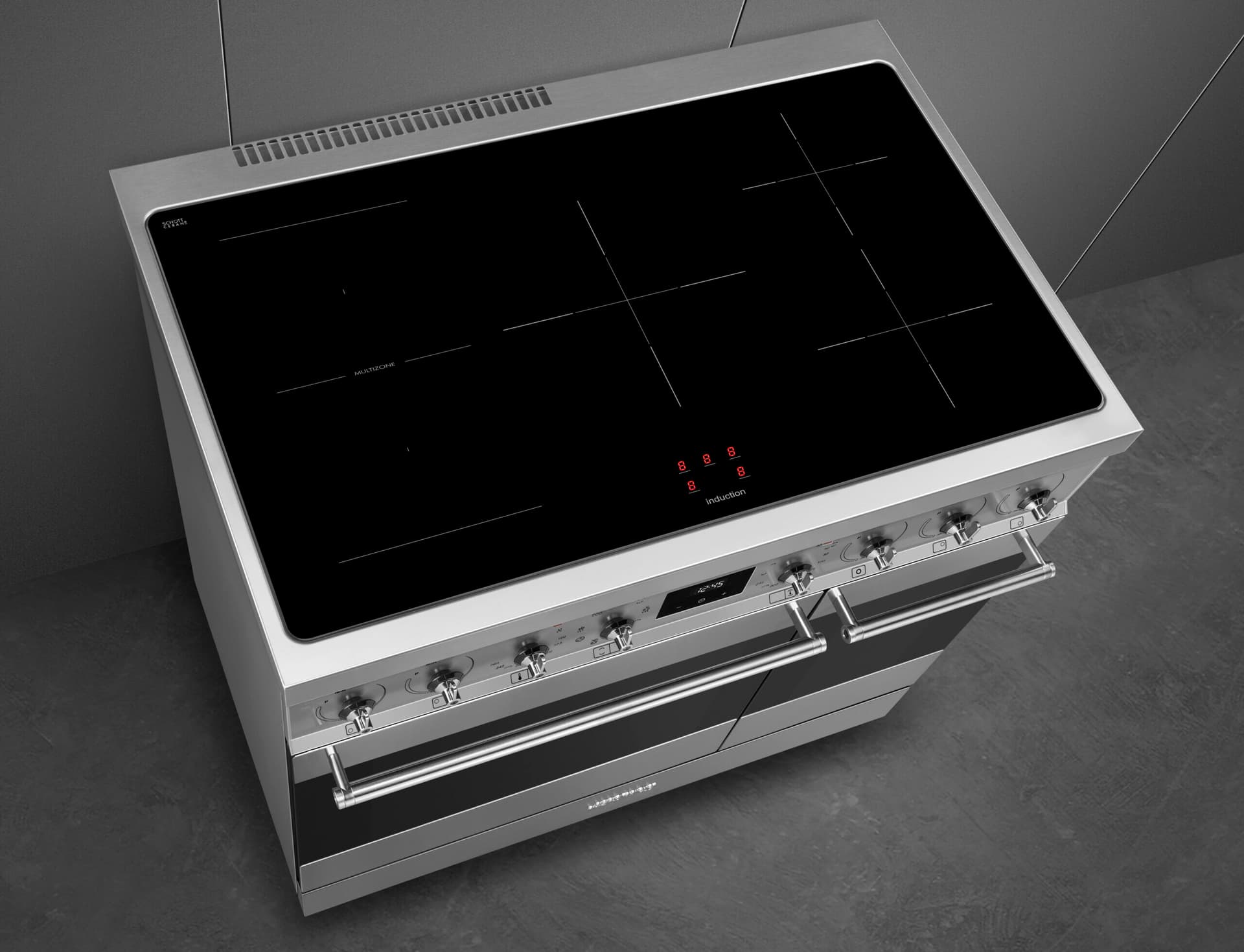 SMEG C92IMX2 fornuis, Rvs (afbeelding 3 van 4)