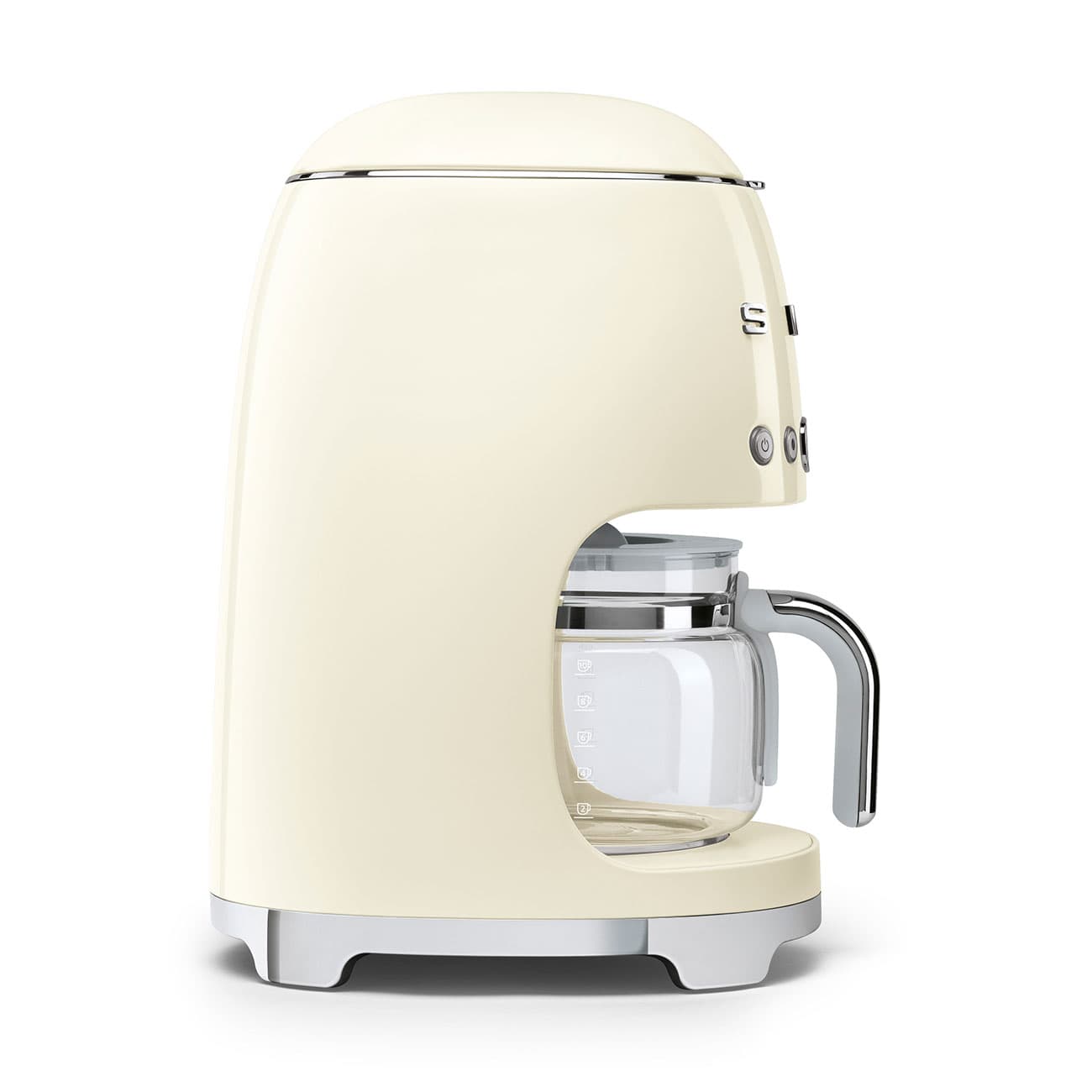 SMEG DCF02CREU filterkoffiemachine, Creme (afbeelding 5 van 5)