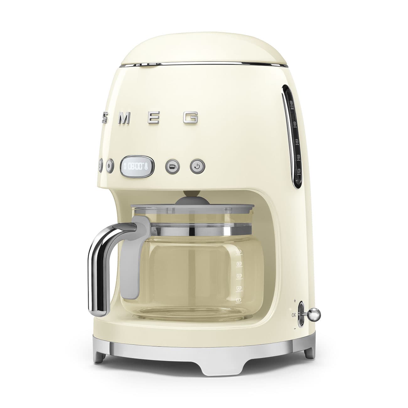 SMEG DCF02CREU filterkoffiemachine, Creme (afbeelding 3 van 5)