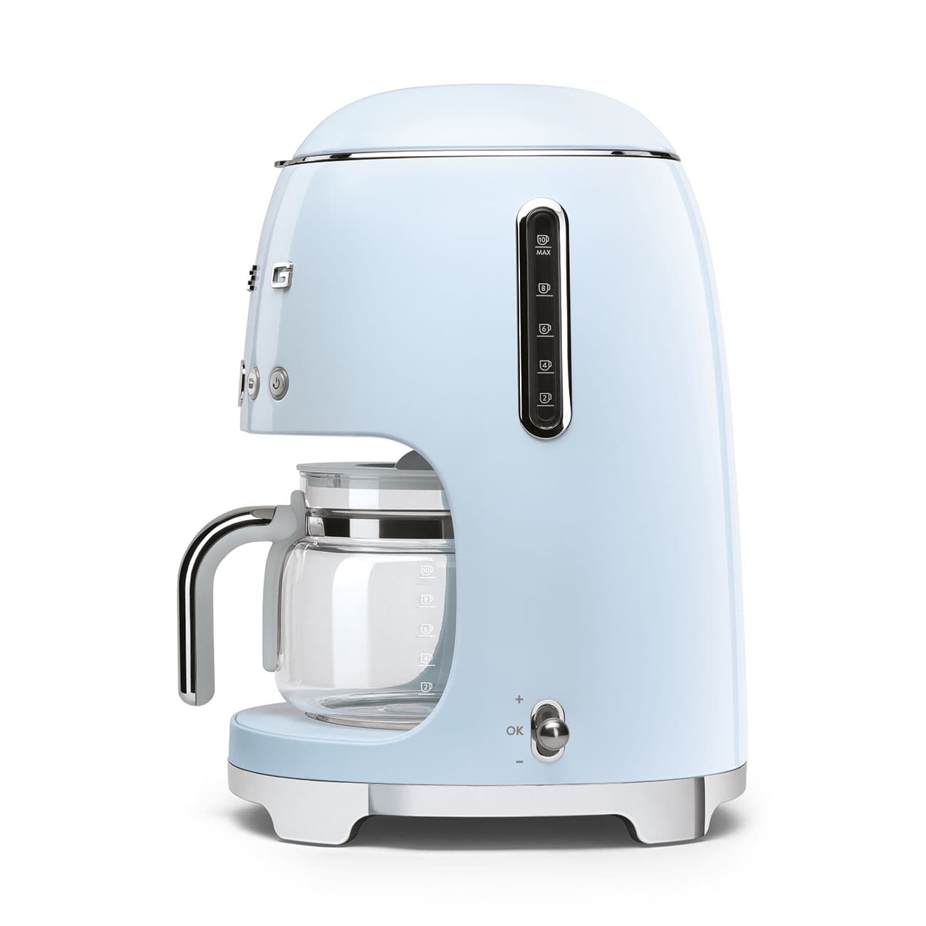 SMEG DCF02PBEU filterkoffiemachine, Pastelblauw (afbeelding 4 van 5)