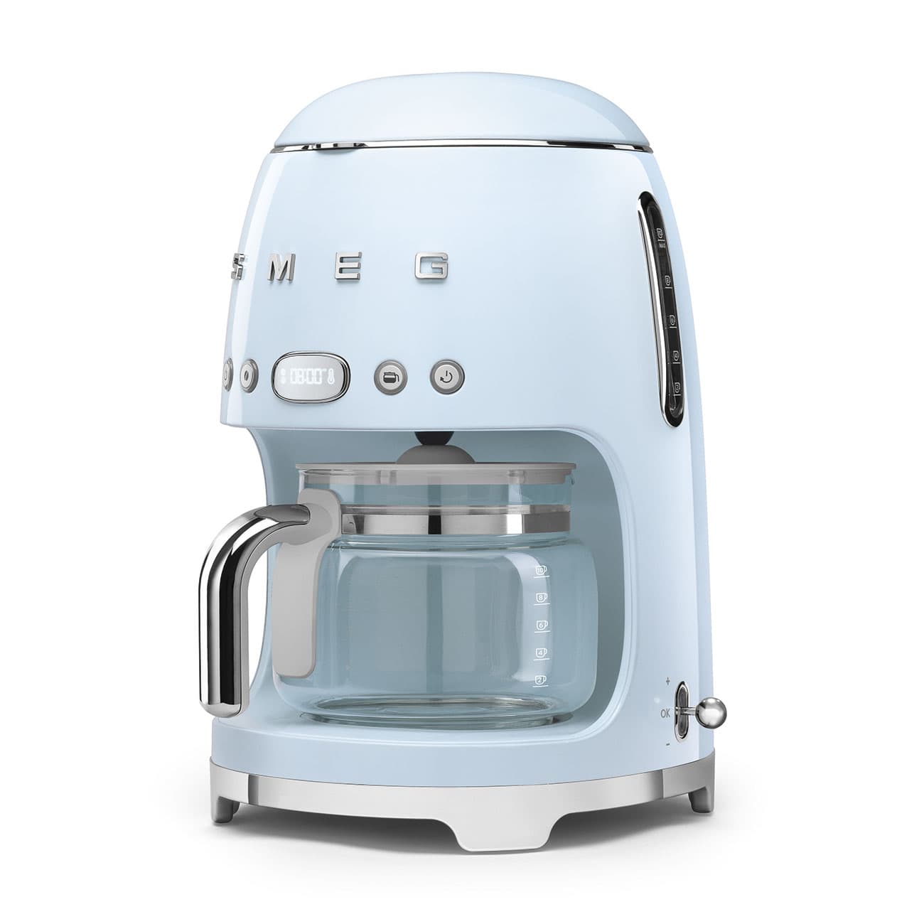 SMEG DCF02PBEU filterkoffiemachine, Pastelblauw (afbeelding 3 van 5)