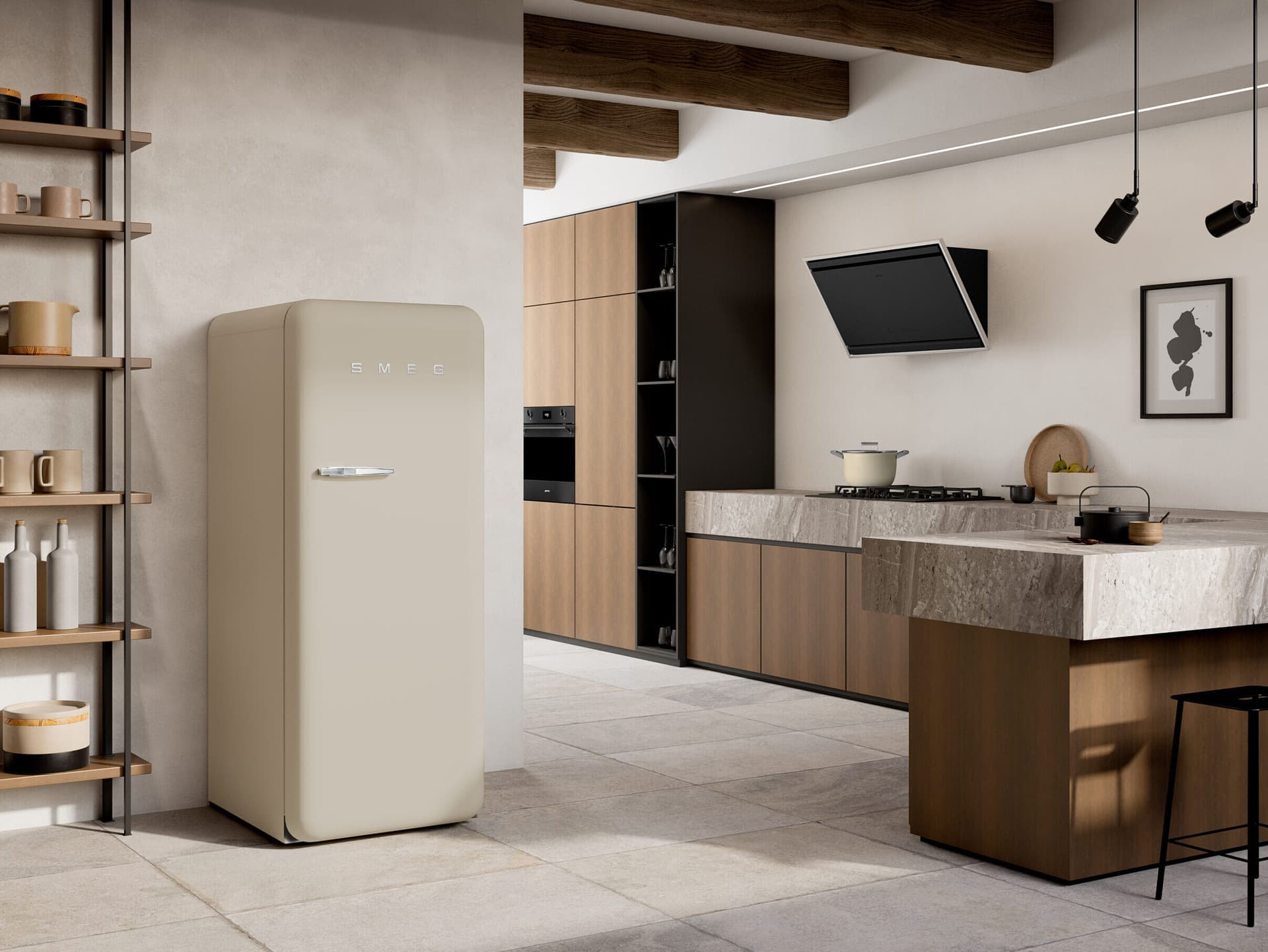 SMEG FAB28RDRU5 retro koelkast, Special (afbeelding 3 van 6)