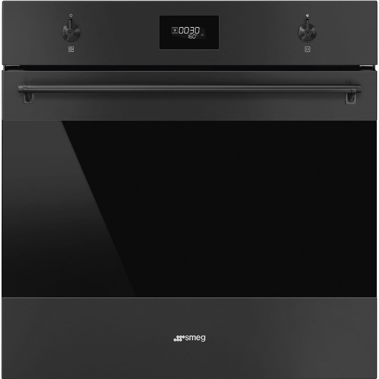 SMEG SF6301TN oven, Mat zwart