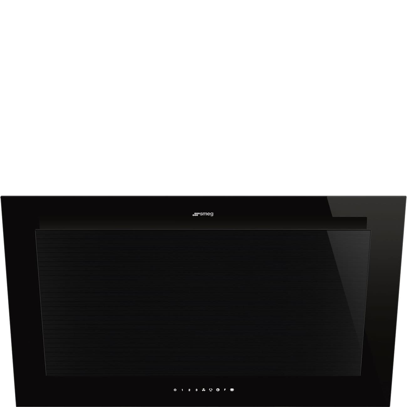 SMEG KV194B3 wand afzuigkap, Zwart (afbeelding 1 van 5)