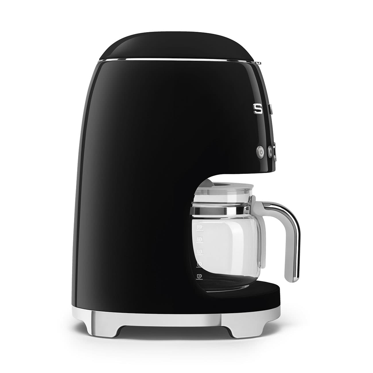 SMEG DCF02BLEU filterkoffiemachine, Zwart (afbeelding 5 van 5)