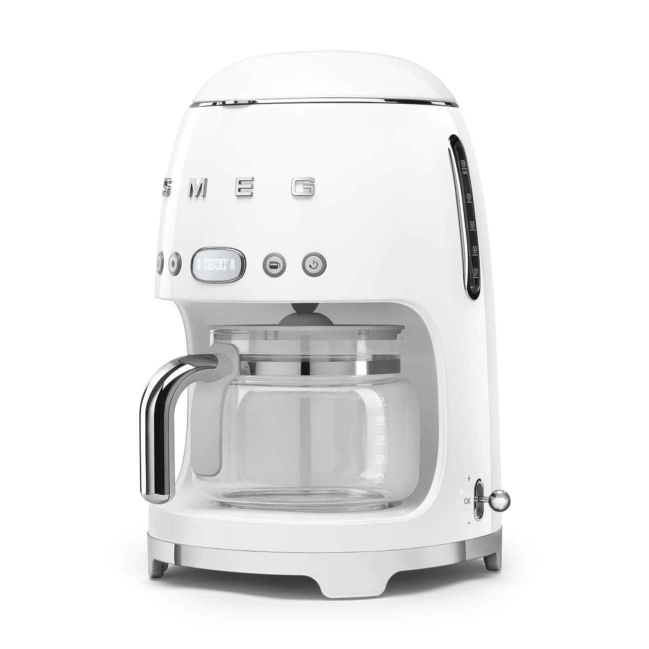 SMEG DCF02WHEU filterkoffiemachine, Wit (afbeelding 3 van 5)