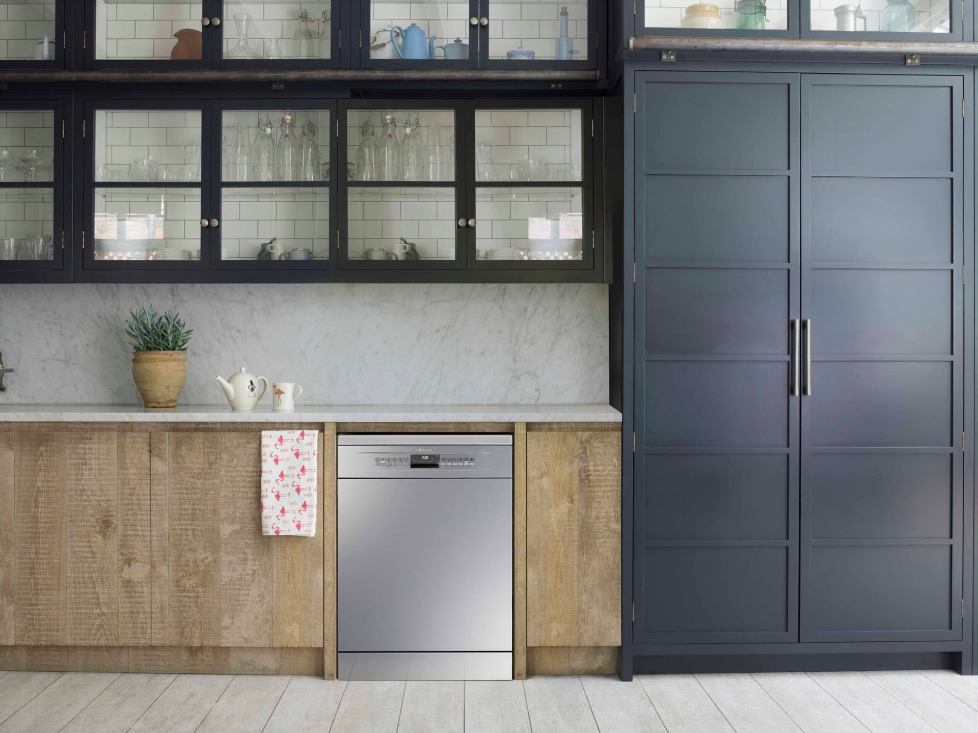 SMEG LVSP345BQX vaatwasser, Rvs (afbeelding 2 van 2)