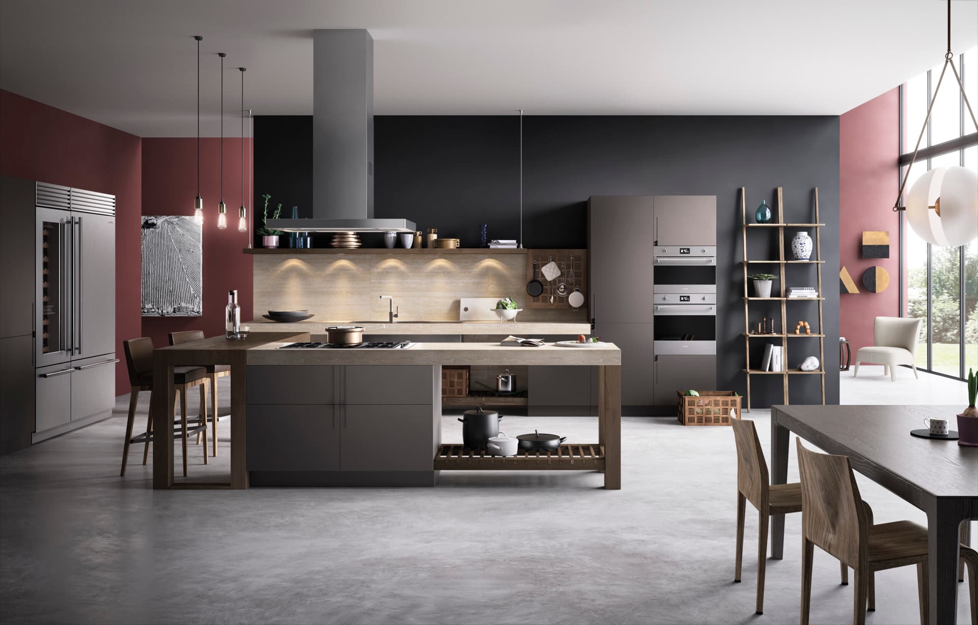 SMEG SOP6302S2PX combi-stoom oven, Rvs (afbeelding 4 van 5)