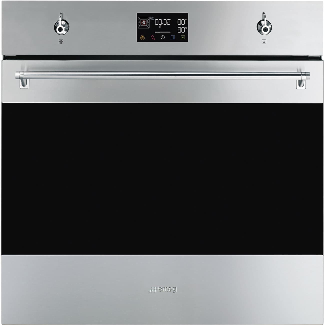 SMEG SOP6302S2PX combi-stoom oven, Rvs