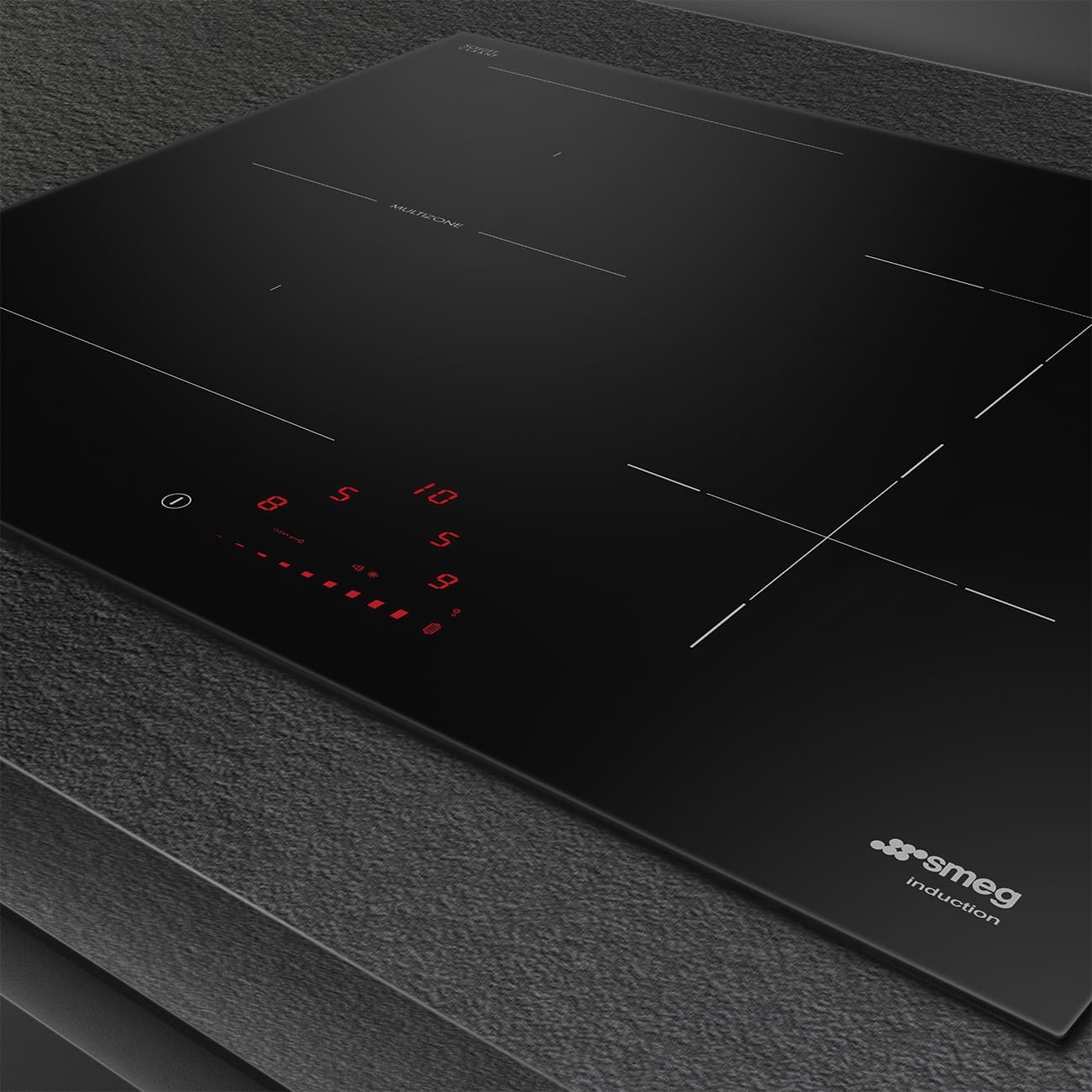 SMEG SI1M4644D kookplaat, Zwart (afbeelding 4 van 6)