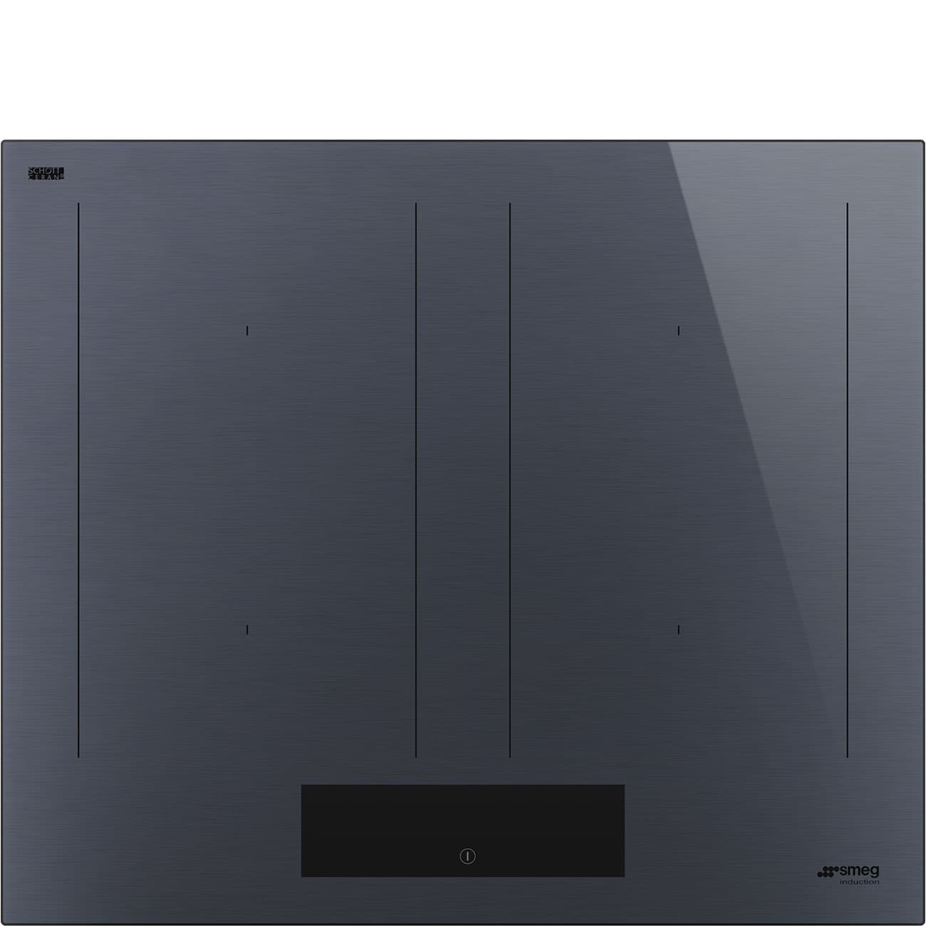 SMEG SIM1644DG kookplaat, Neptune Grey (afbeelding 1 van 5)