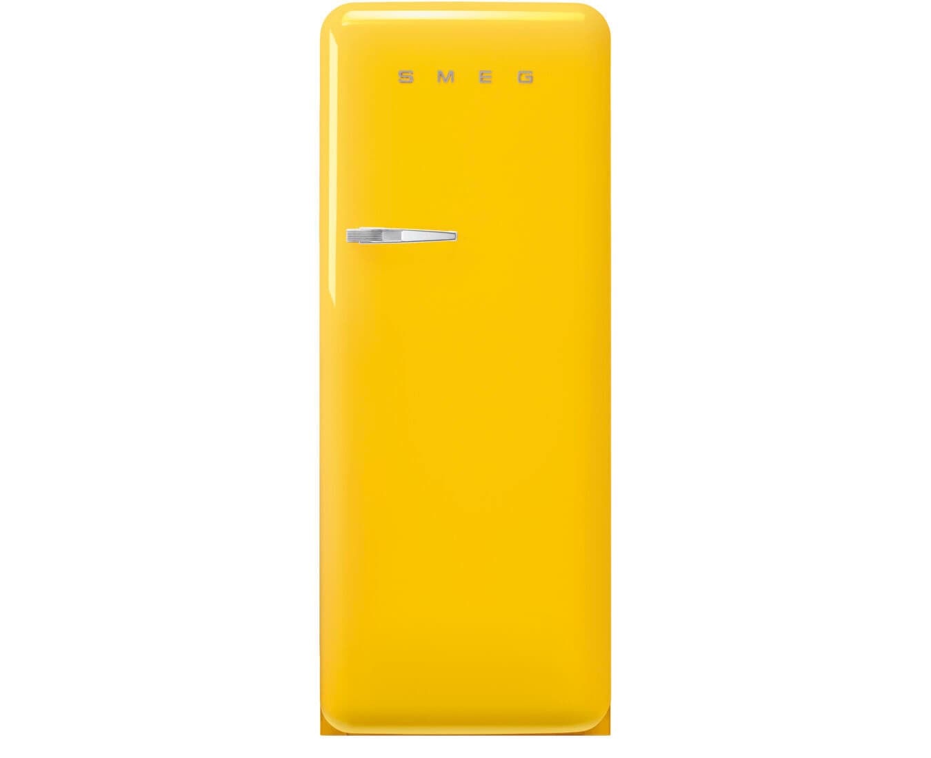 SMEG FAB28RYW6 retro koelkast, Geel (afbeelding 1 van 6)