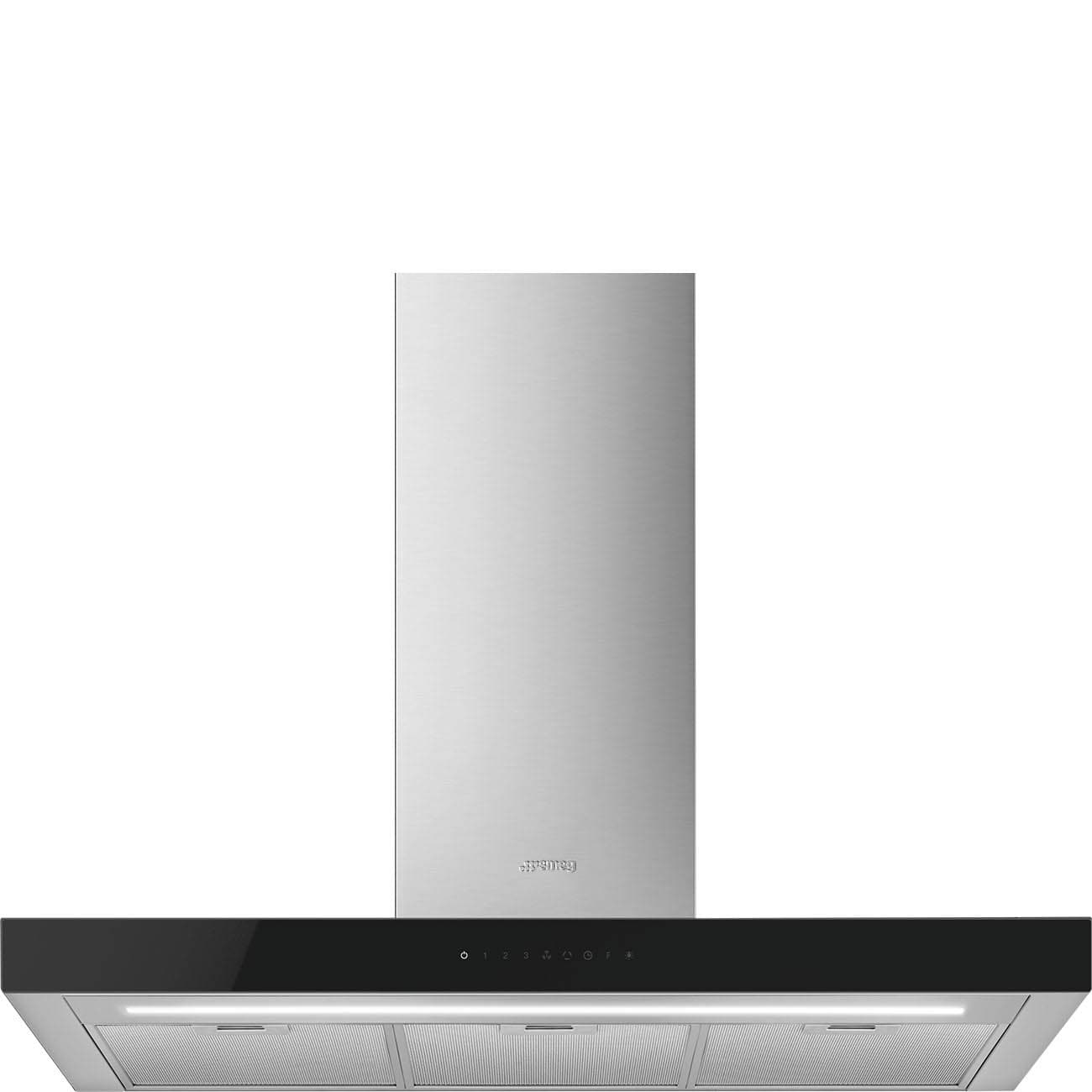 SMEG KBT9L4VN wand afzuigkap, Rvs