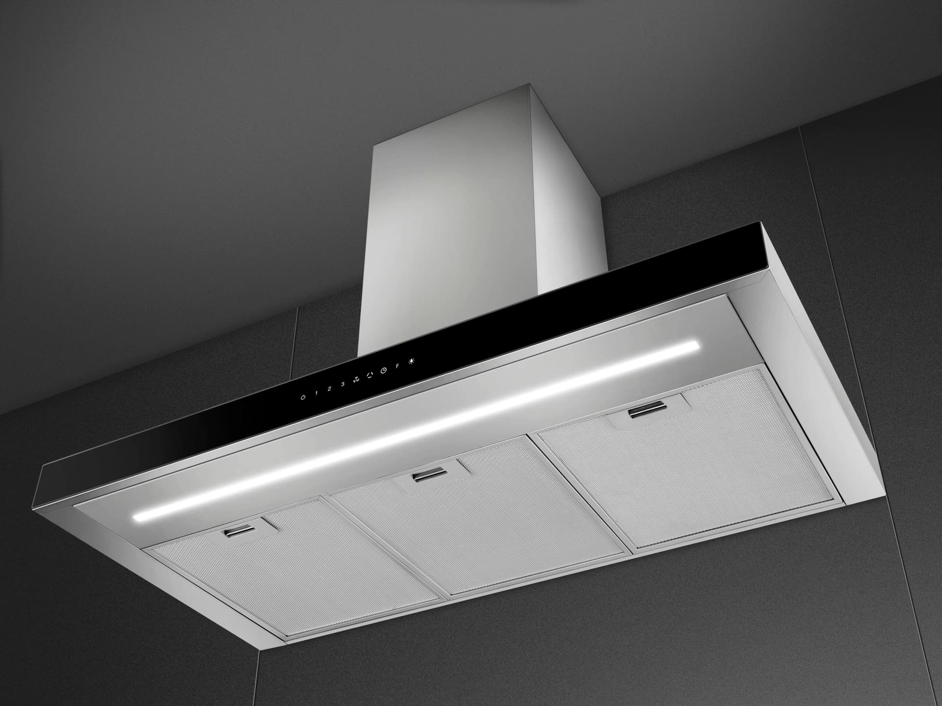 SMEG KBT9L4VN wand afzuigkap, Rvs (afbeelding 3 van 5)