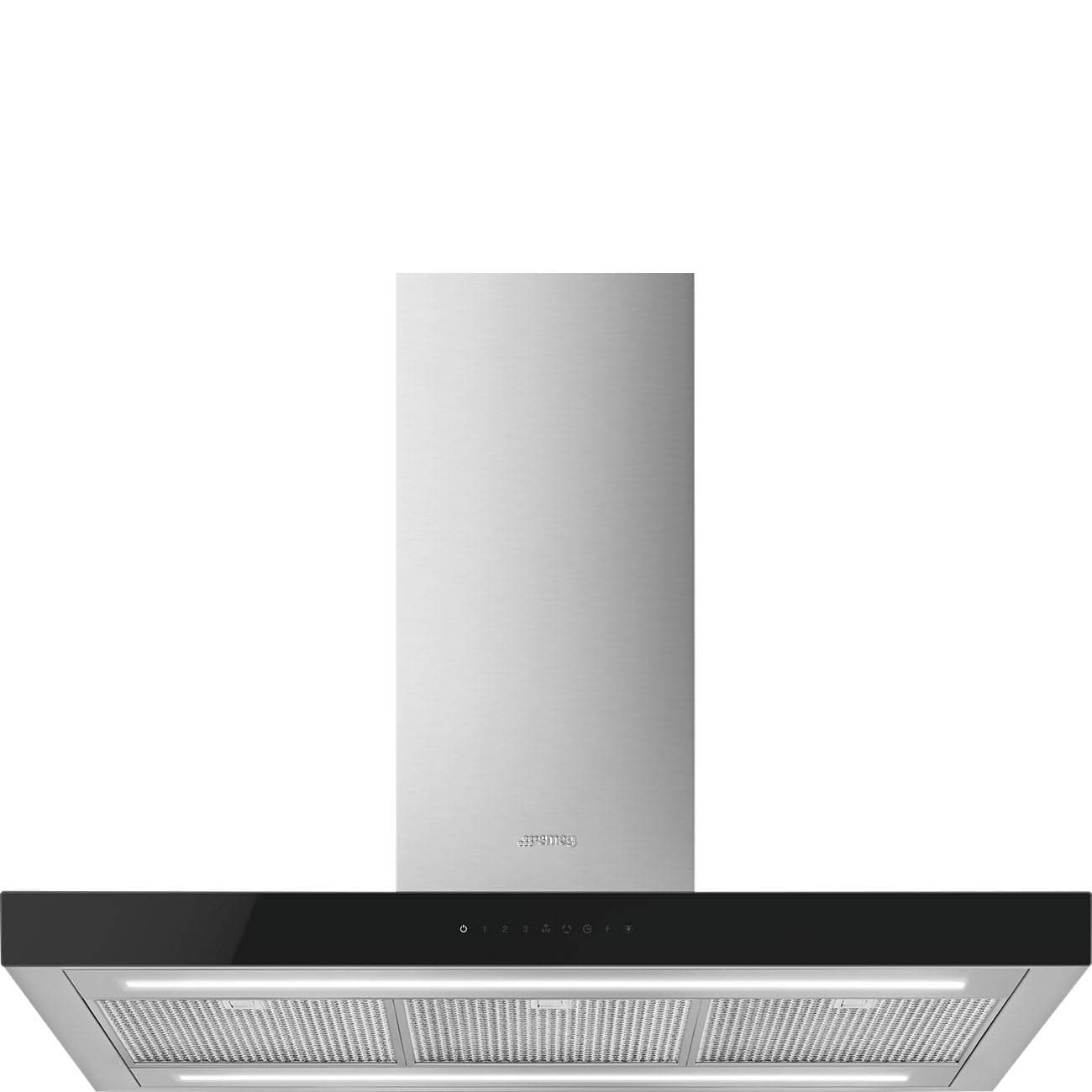 SMEG KBTI9L4VN eiland afzuigkap, Rvs