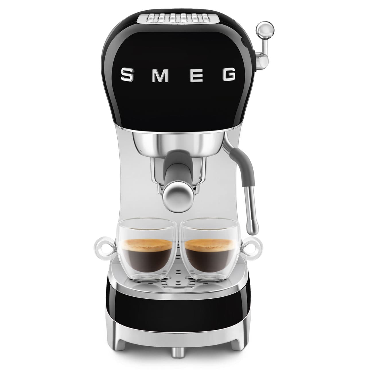 SMEG ECF02BLEU espressomachine, Zwart (afbeelding 4 van 6)