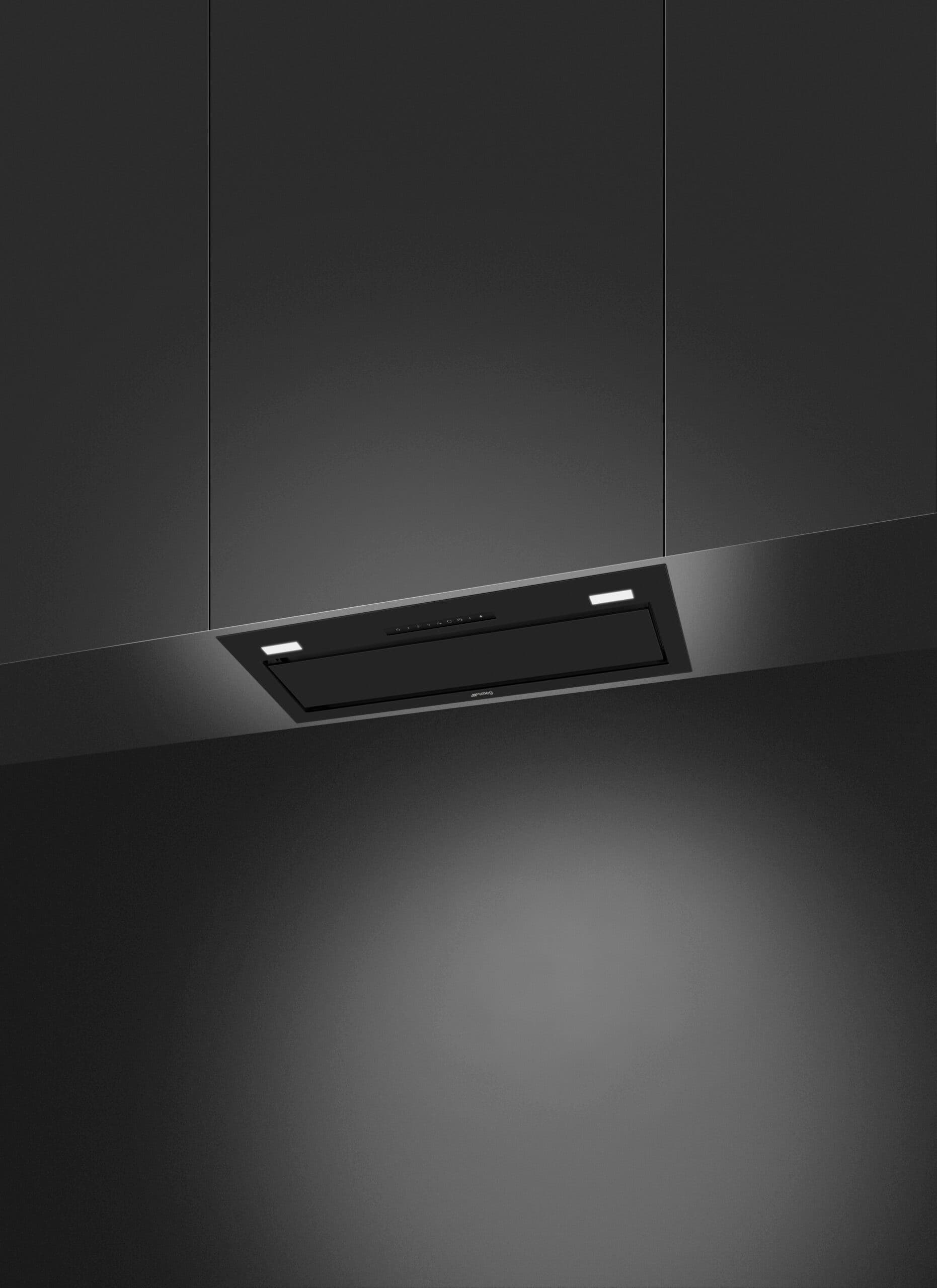SMEG KSG8P4MB inbouw afzuigkap, Mat zwart (afbeelding 3 van 4)