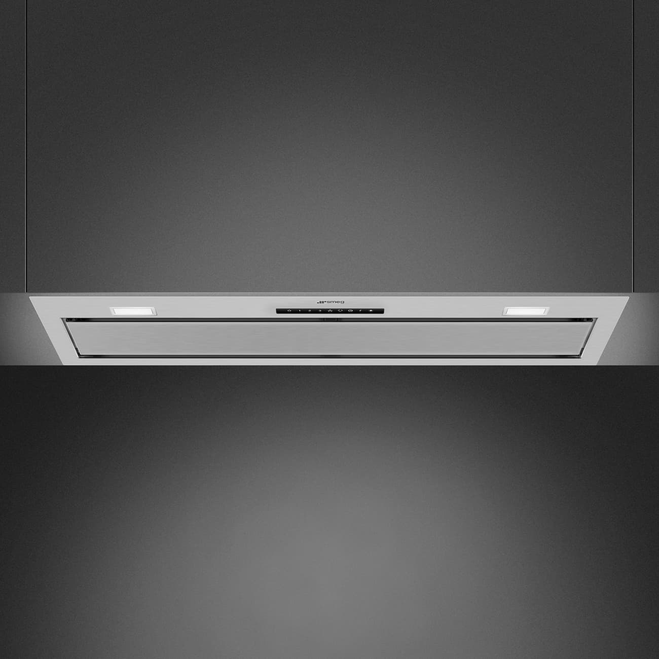 SMEG KSG9P4X inbouw afzuigkap, Rvs