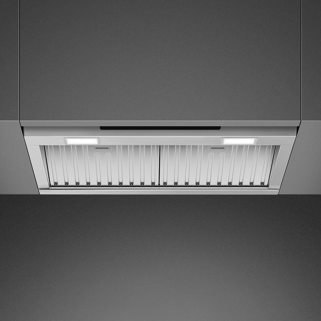 SMEG KSGT64X inbouw afzuigkap, Rvs