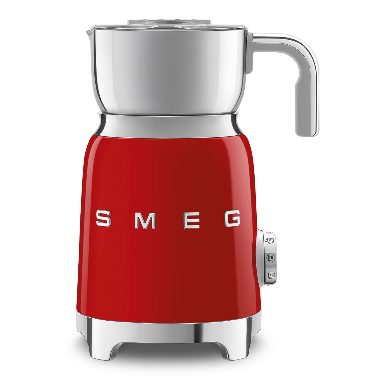 SMEG MFF11RDEU melkopschuimer Rood