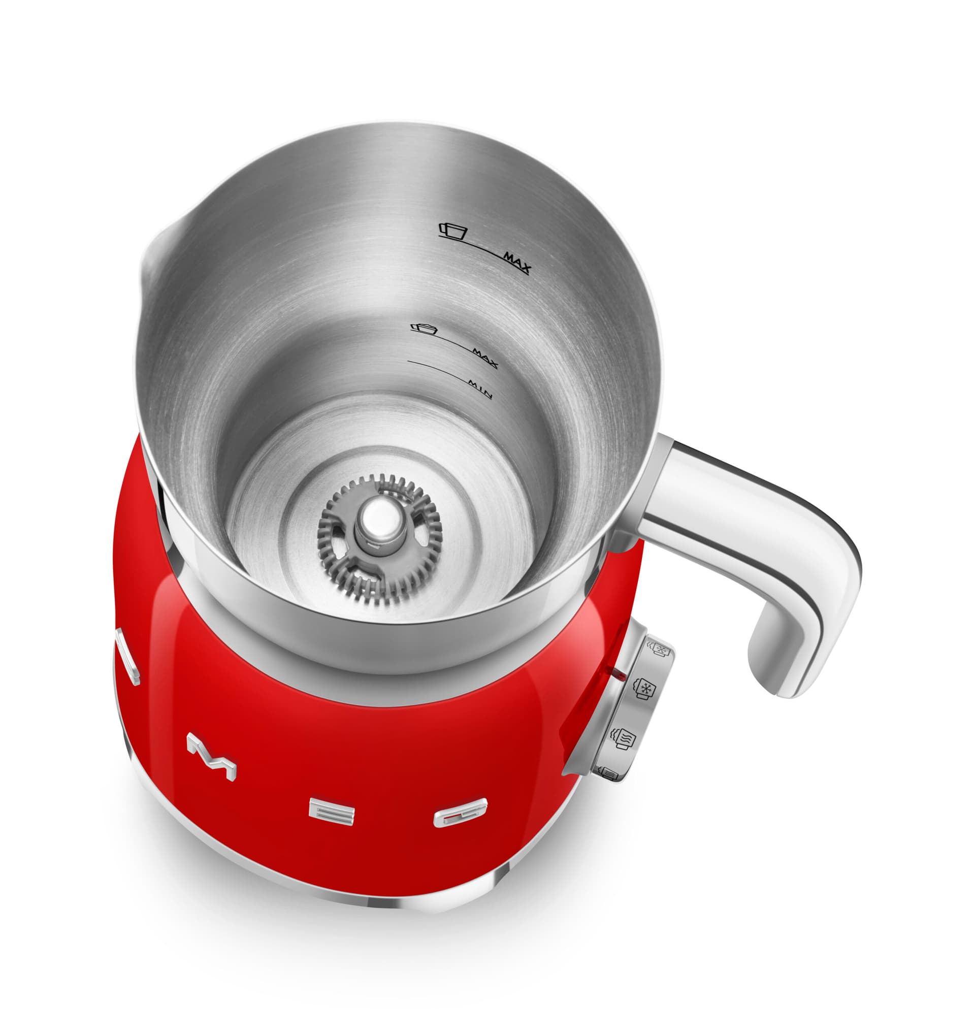 SMEG MFF11RDEU melkopschuimer Rood (afbeelding 2 van 2)