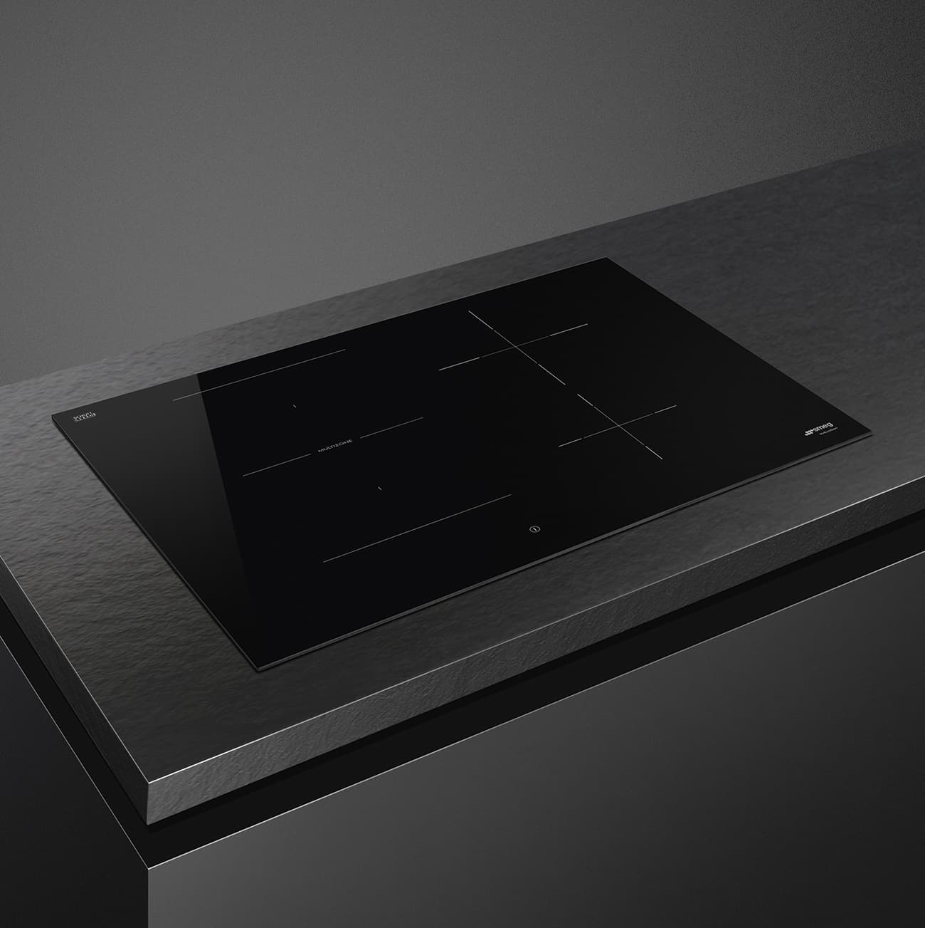 SMEG SI1M4744D kookplaat, Zwart (afbeelding 3 van 6)