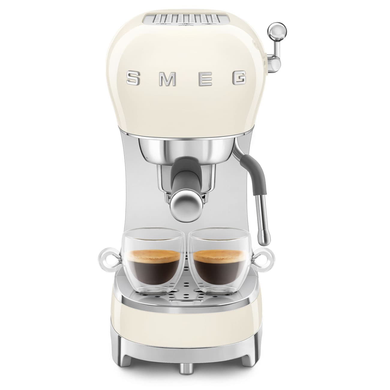 SMEG ECF02CREU espressomachine, Creme (afbeelding 4 van 6)