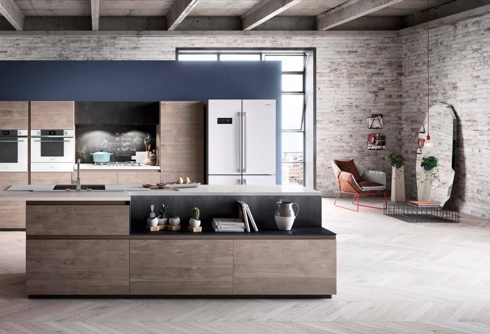 SMEG FQ60XDAIE koelkast, Rvs (afbeelding 2 van 3)
