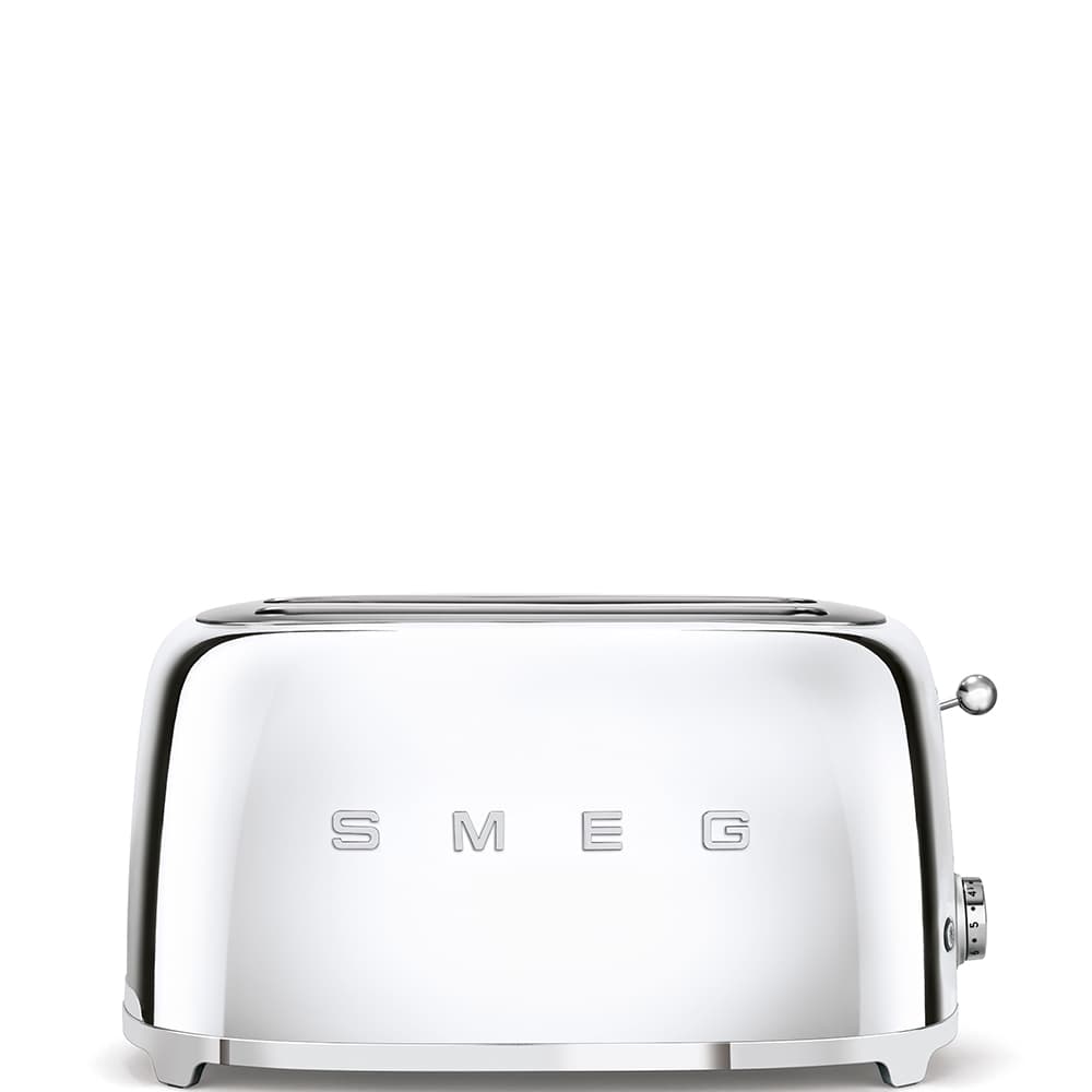 SMEG TSF02SSEU broodrooster steel, Zilver