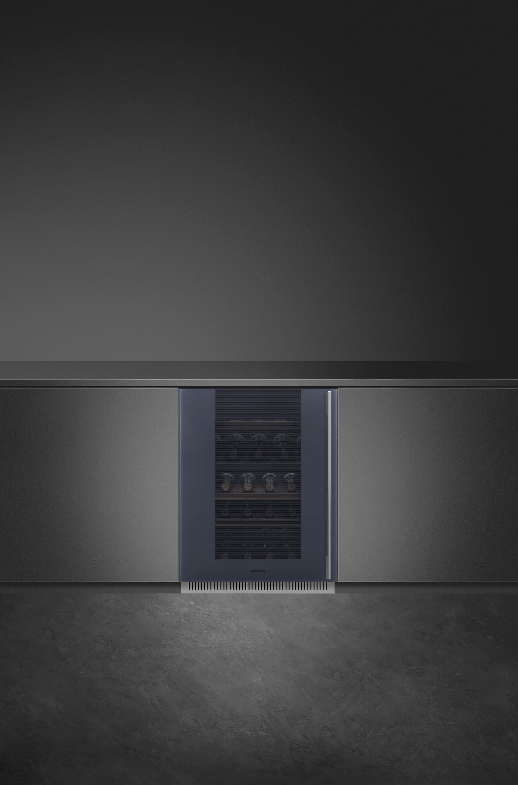 SMEG CVI138LG wijnklimaatkast Neptune Grey (afbeelding 2 van 3)