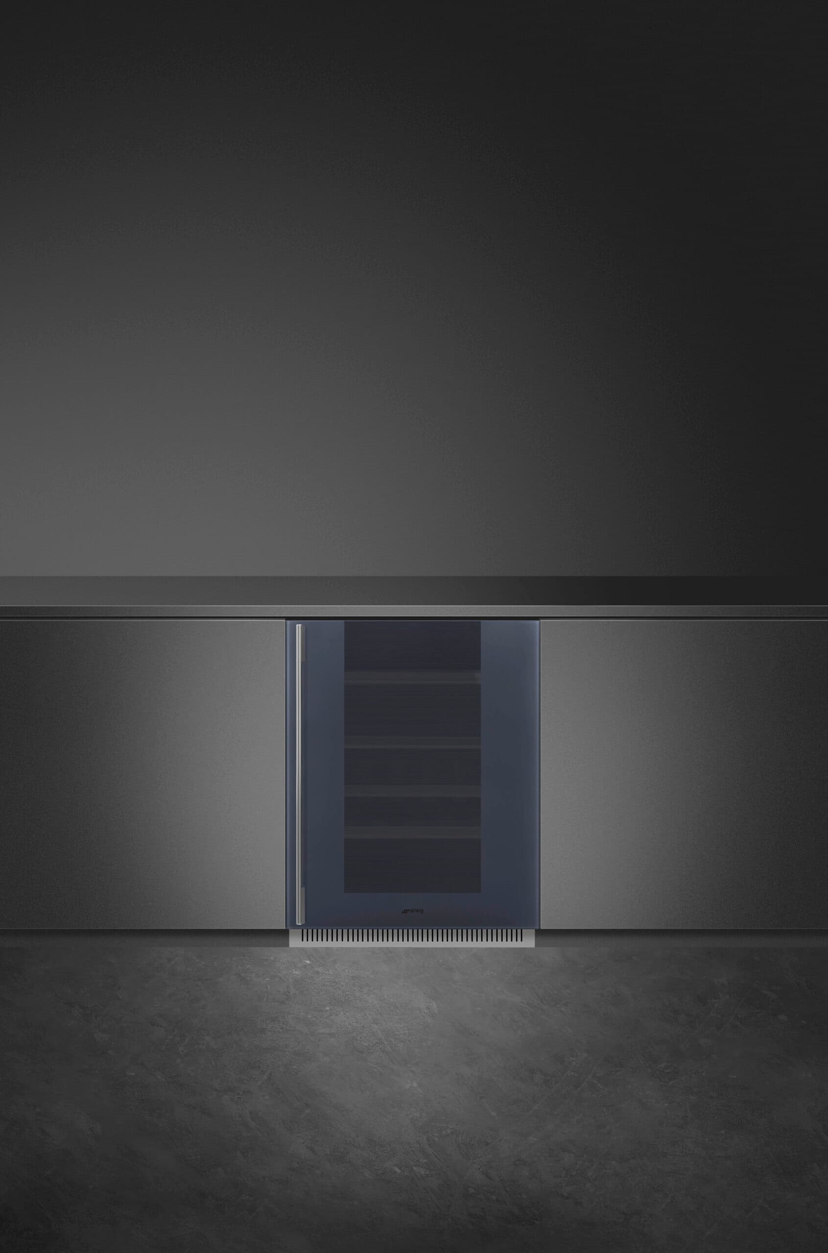SMEG CVI138RG wijnklimaatkast Neptune Grey (afbeelding 2 van 3)