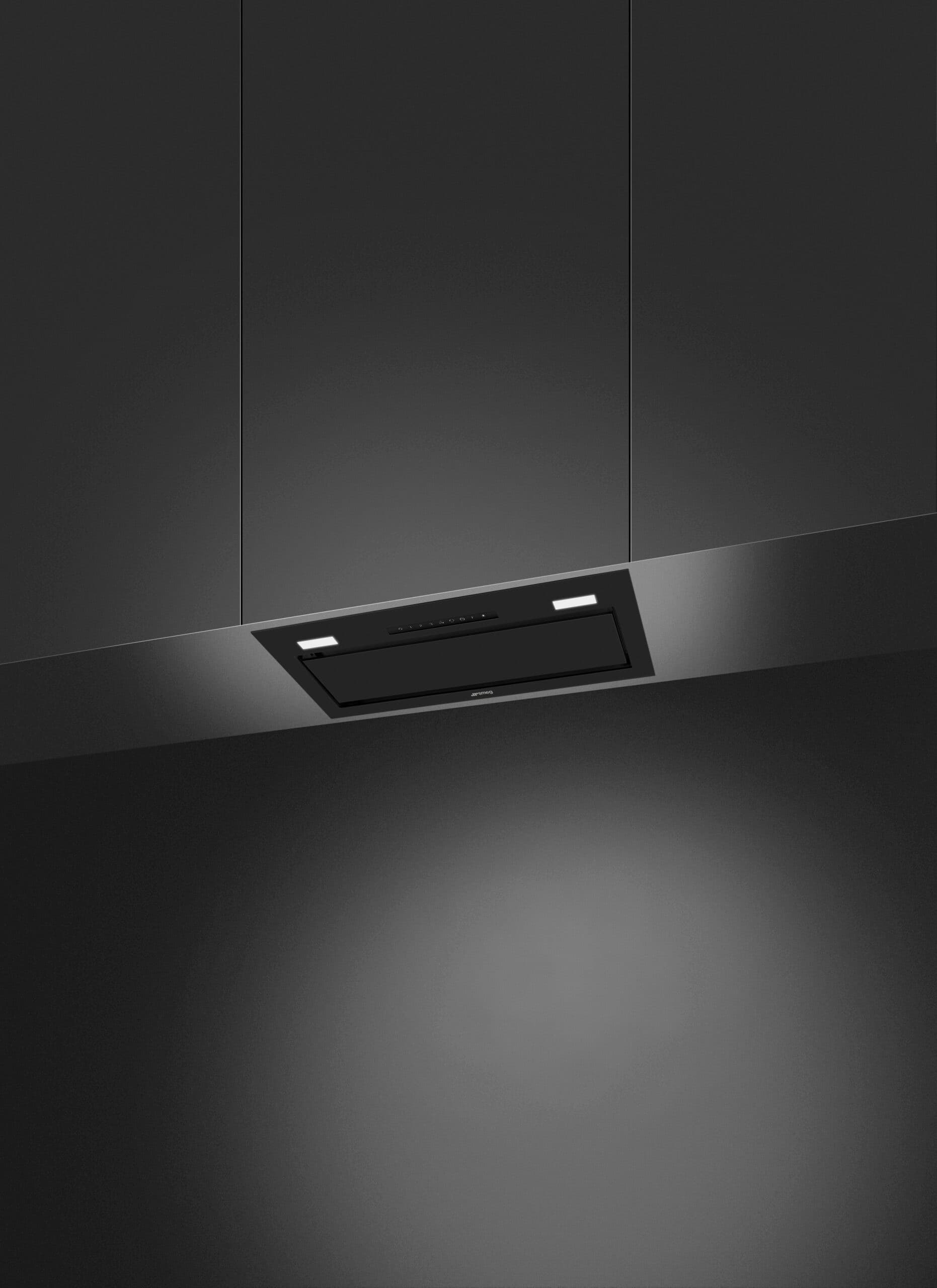 SMEG KSG6P4MB inbouw afzuigkap, Mat zwart (afbeelding 3 van 4)