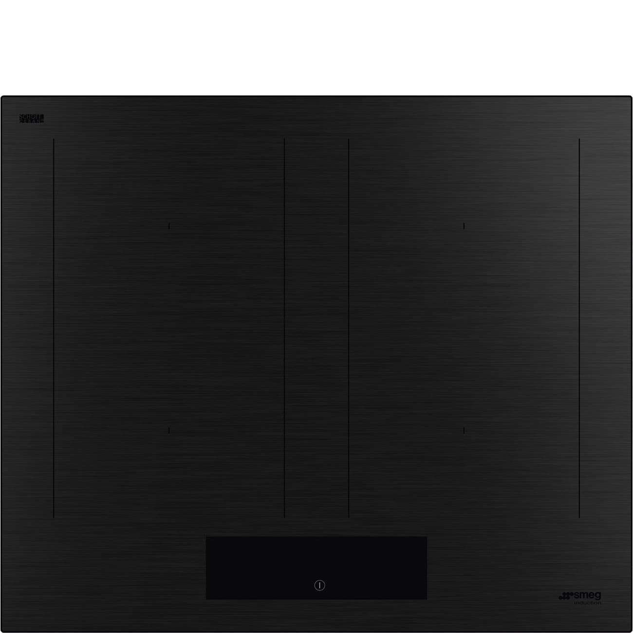 SMEG SIM3644MB kookplaat, Mat zwart (afbeelding 1 van 5)