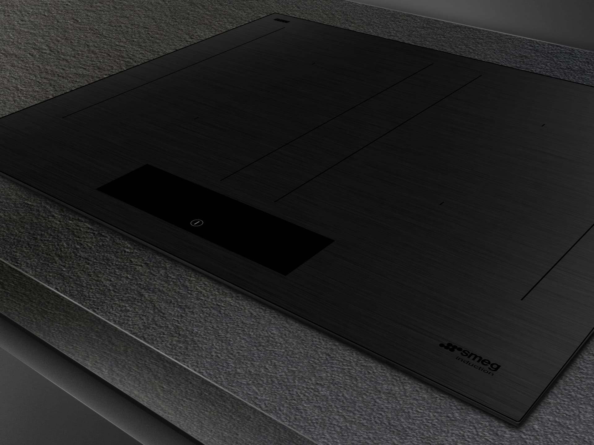 SMEG SIM3644MB kookplaat, Mat zwart (afbeelding 4 van 5)