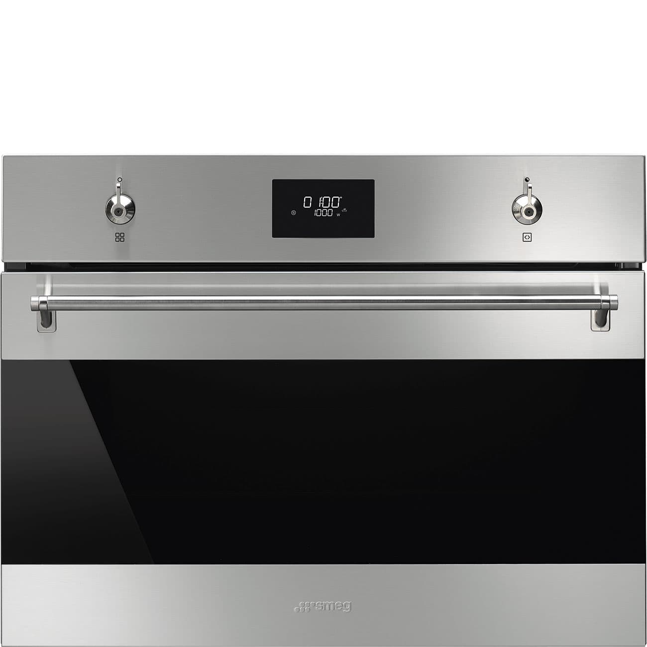 SMEG SO4301M1X combi-magnetron oven, Rvs